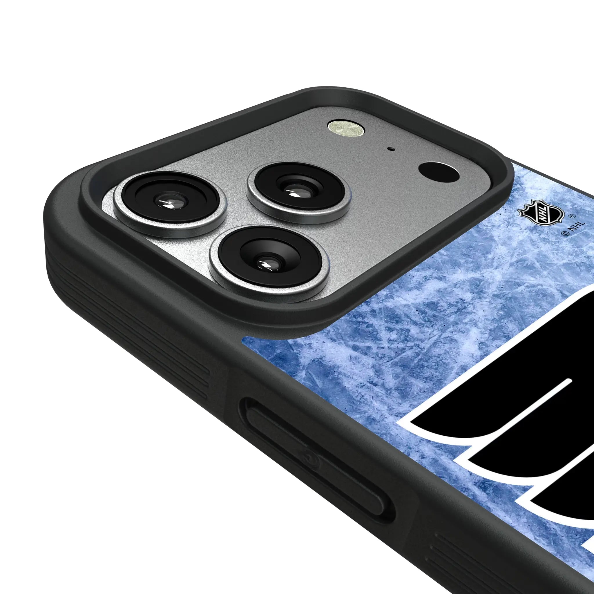 Philadelphia Flyers Ice Wordmark iPhone Bump Phone Case for Apple iPhone - Detail#Device_iPhone 17 Pro