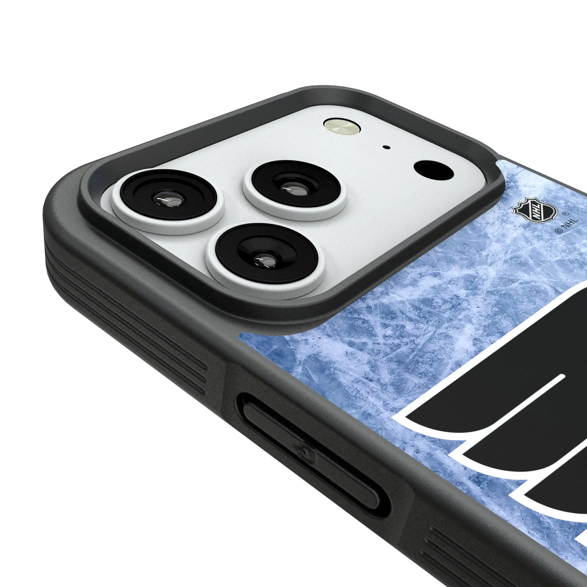 Philadelphia Flyers Ice Wordmark iPhone Bump Phone Case for Apple iPhone - Detail#Device_iPhone 18 Pro