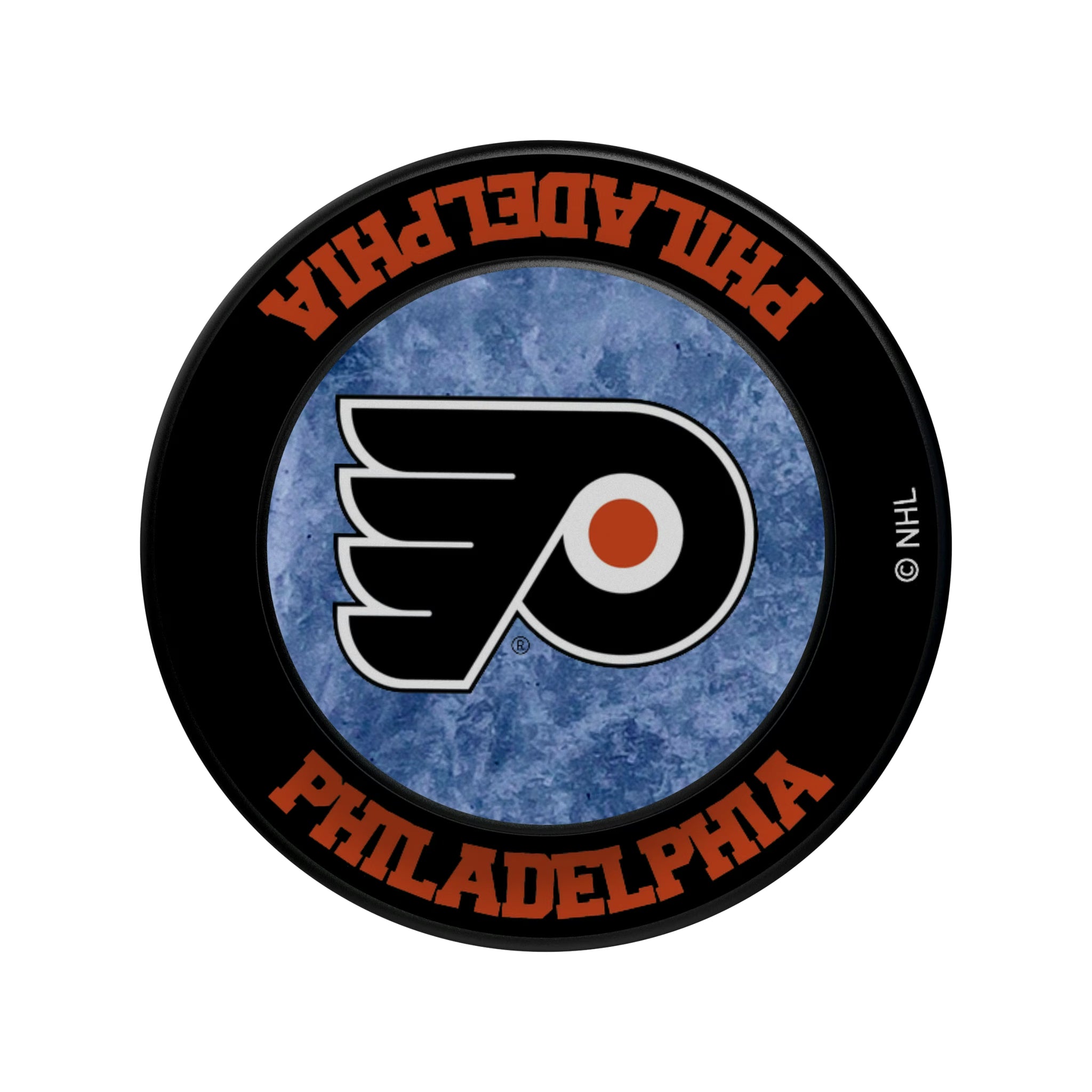 Philadelphia Flyers Ice Wordmark Popsockets Round Magnetic