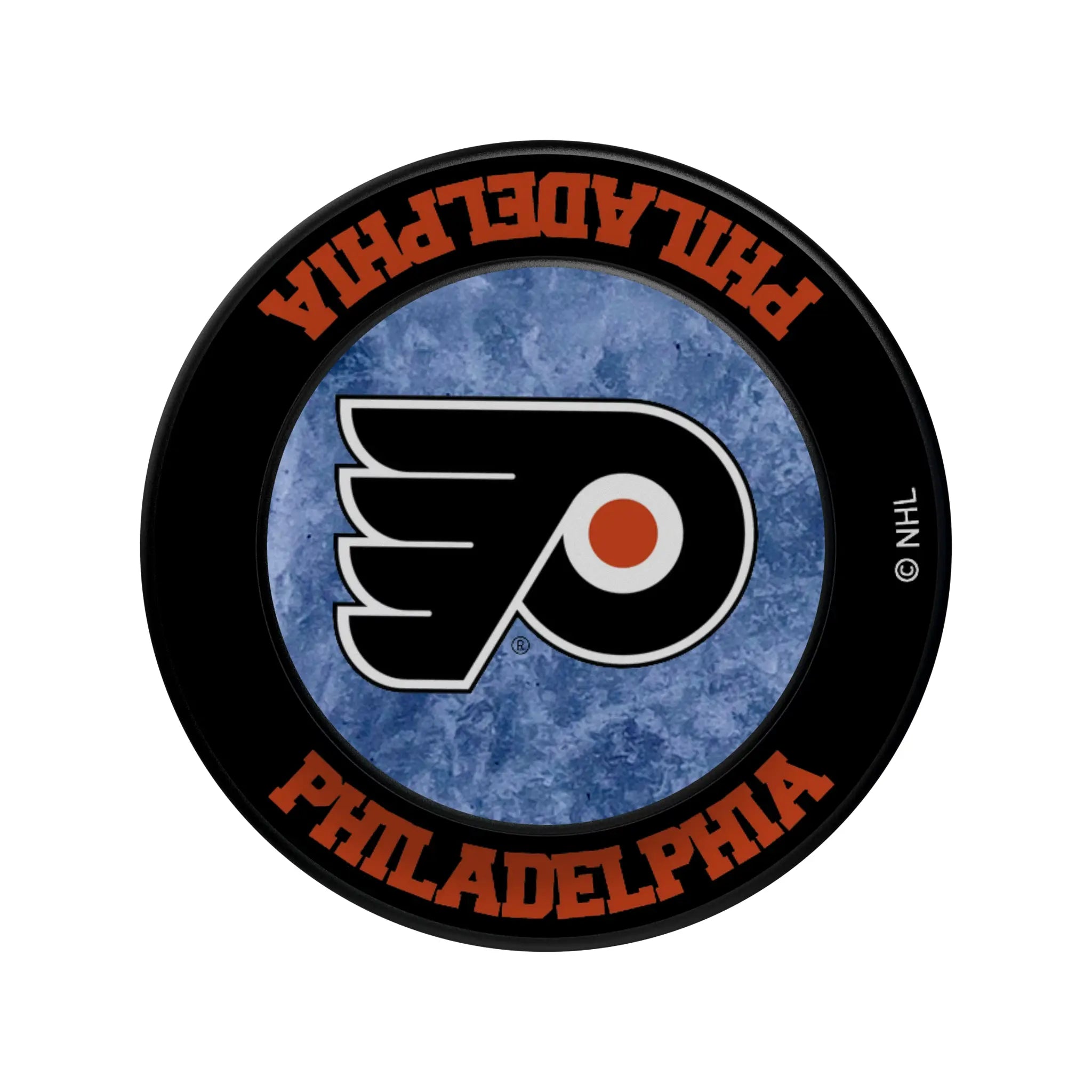 Philadelphia Flyers Ice Wordmark Popsockets Round Magnetic