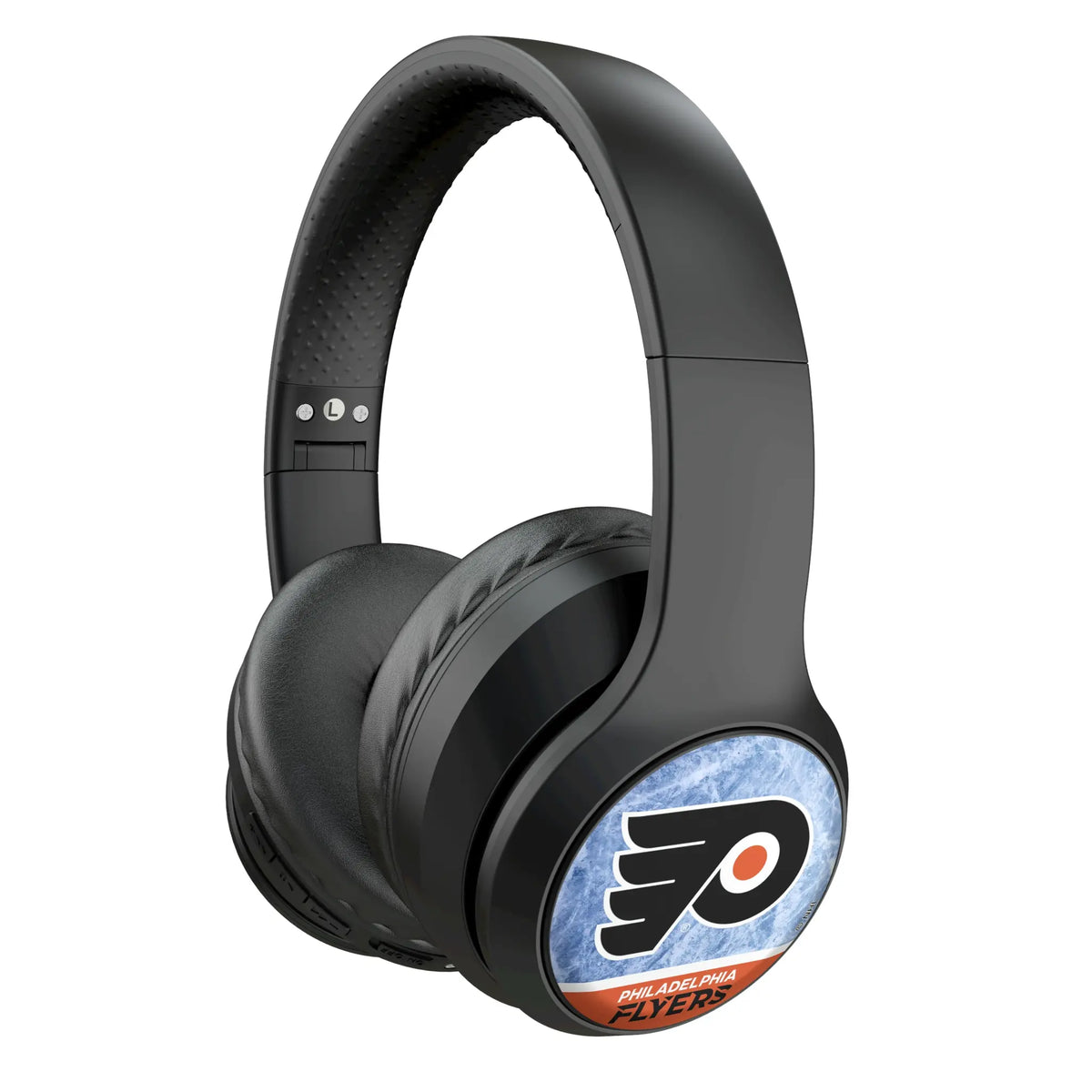 Philadelphia Flyers Ice Wordmark Wireless Over-Ear Headphones With Case