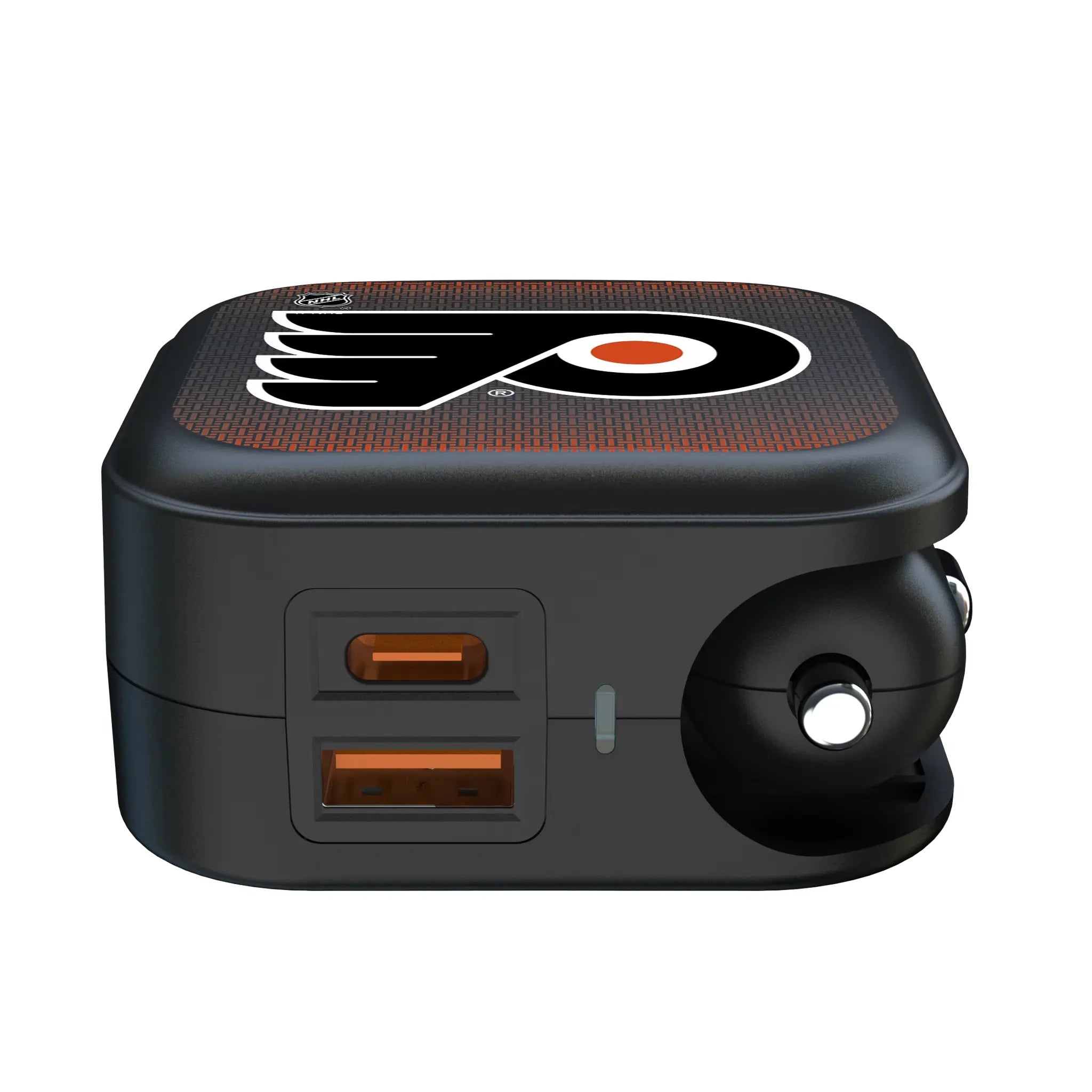 Philadelphia Flyers Linen 2 in 1 USB A/C Charger