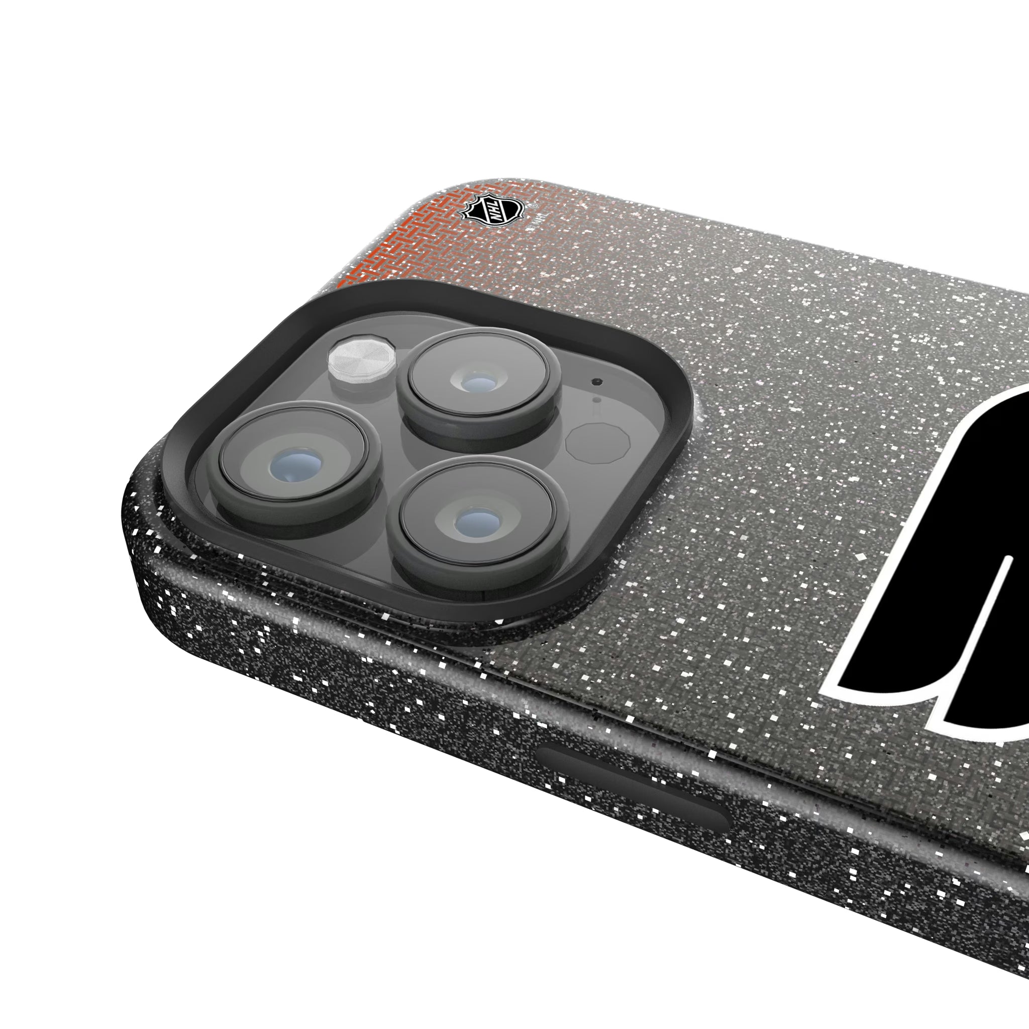 Philadelphia Flyers Linen iPhone Bling Phone Case for Apple iPhone - Detail