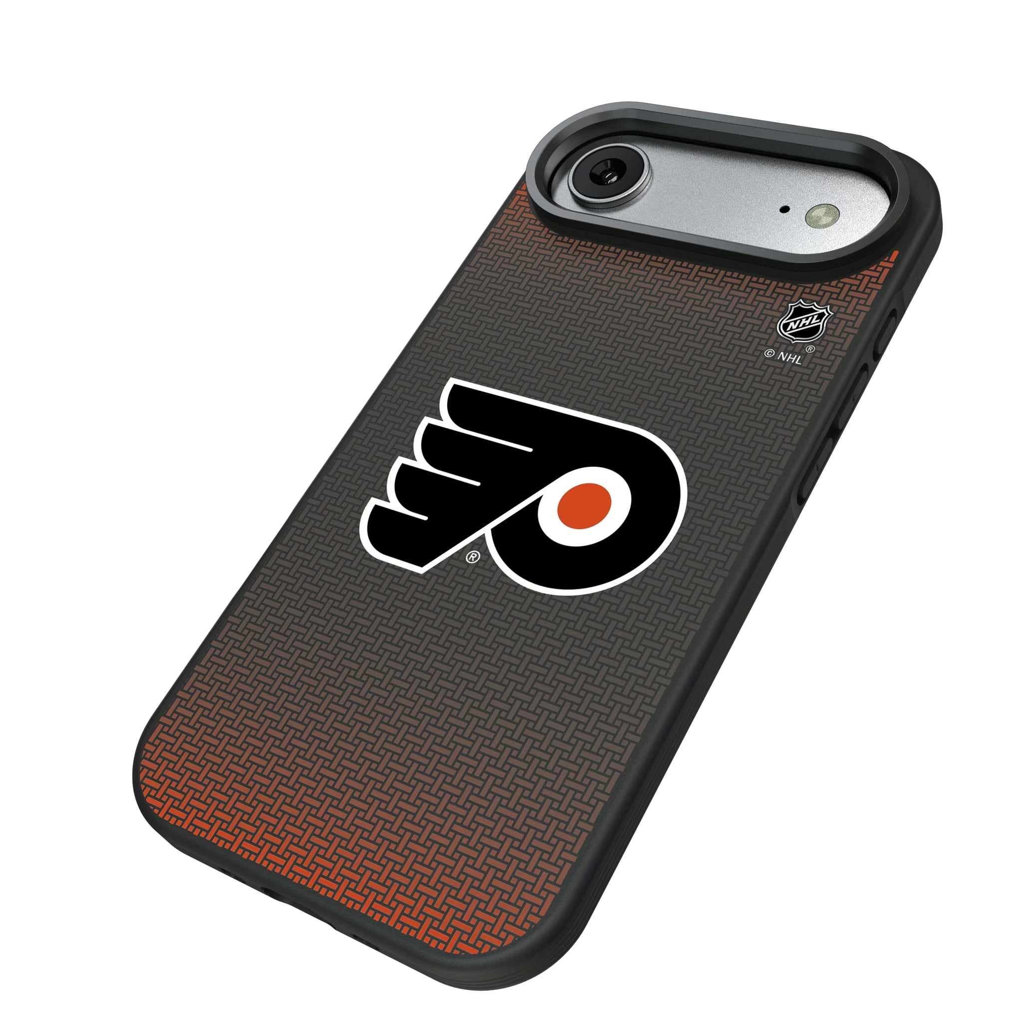 Philadelphia Flyers Linen iPhone Bump Phone Case for Apple iPhone - Isometric View#Device_iPhone Air
