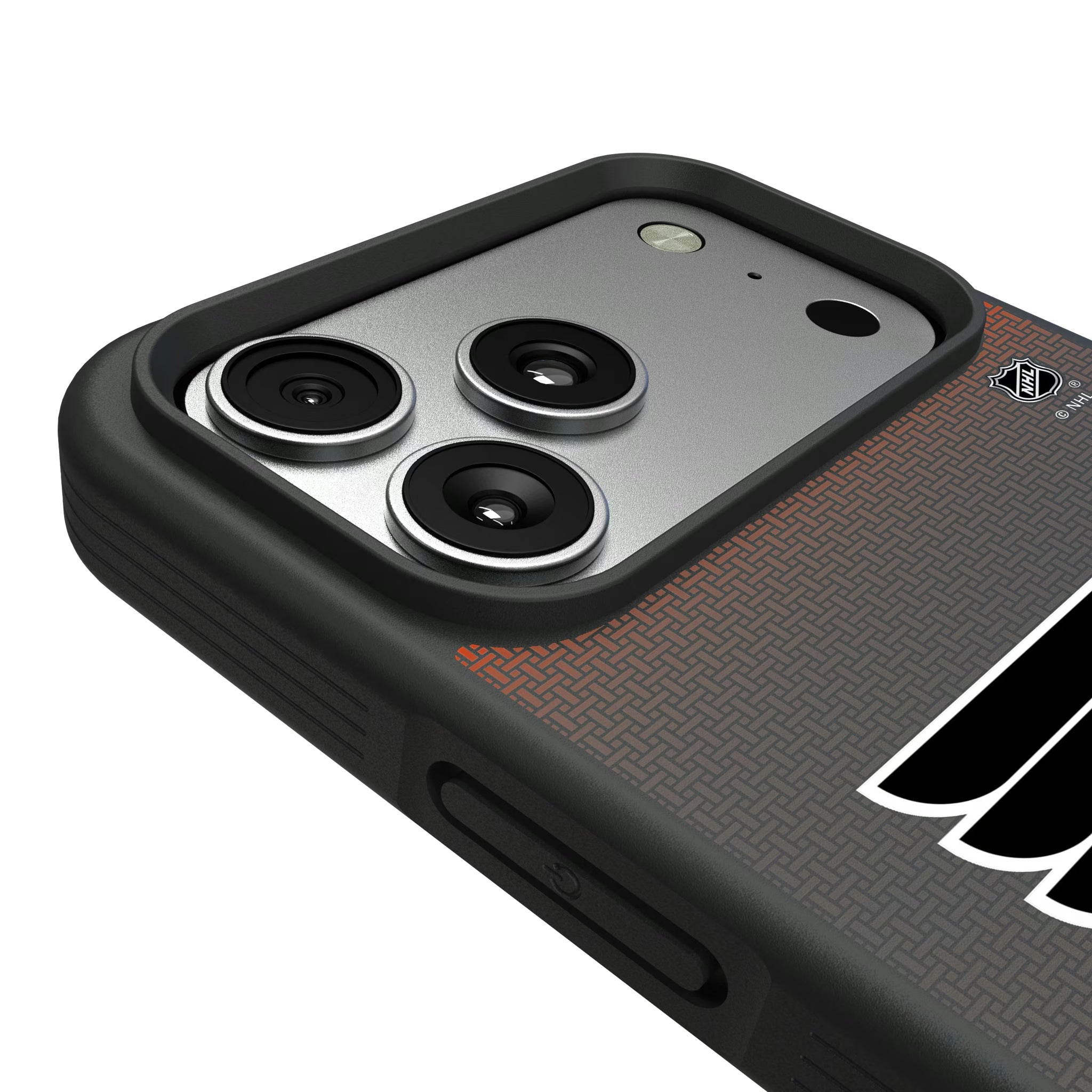Philadelphia Flyers Linen iPhone Bump Phone Case for Apple iPhone - Detail#Device_iPhone 17 Pro Max