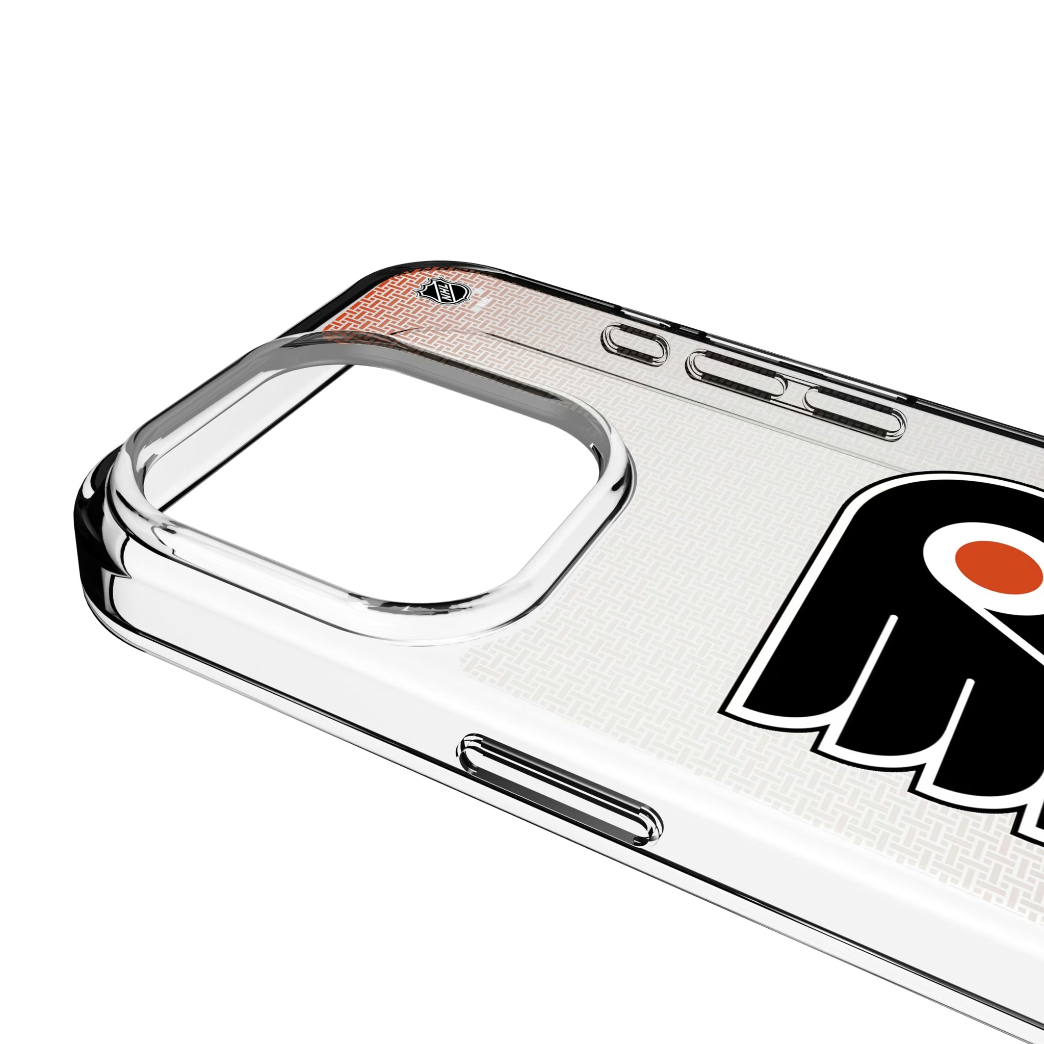 Philadelphia Flyers Linen iPhone Clear Phone Case for Apple iPhone - Detail