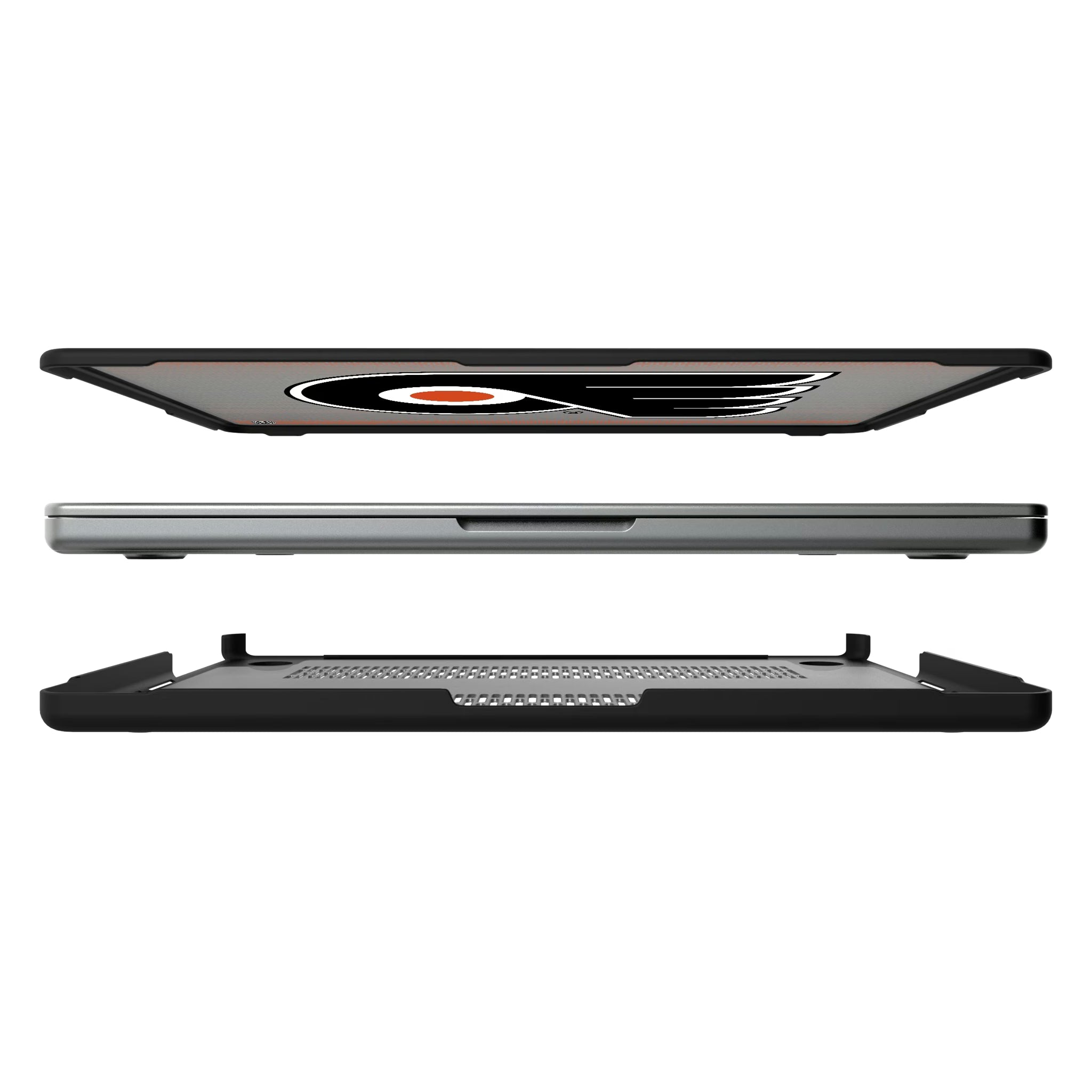 Philadelphia Flyers Linen MacBook Laptop Case for Apple MacBook#Device_MacBook Pro (14-inch, 2021) / MacBook Pro (14-inch, 2023) / MacBook Pro (14-inch, 2024)