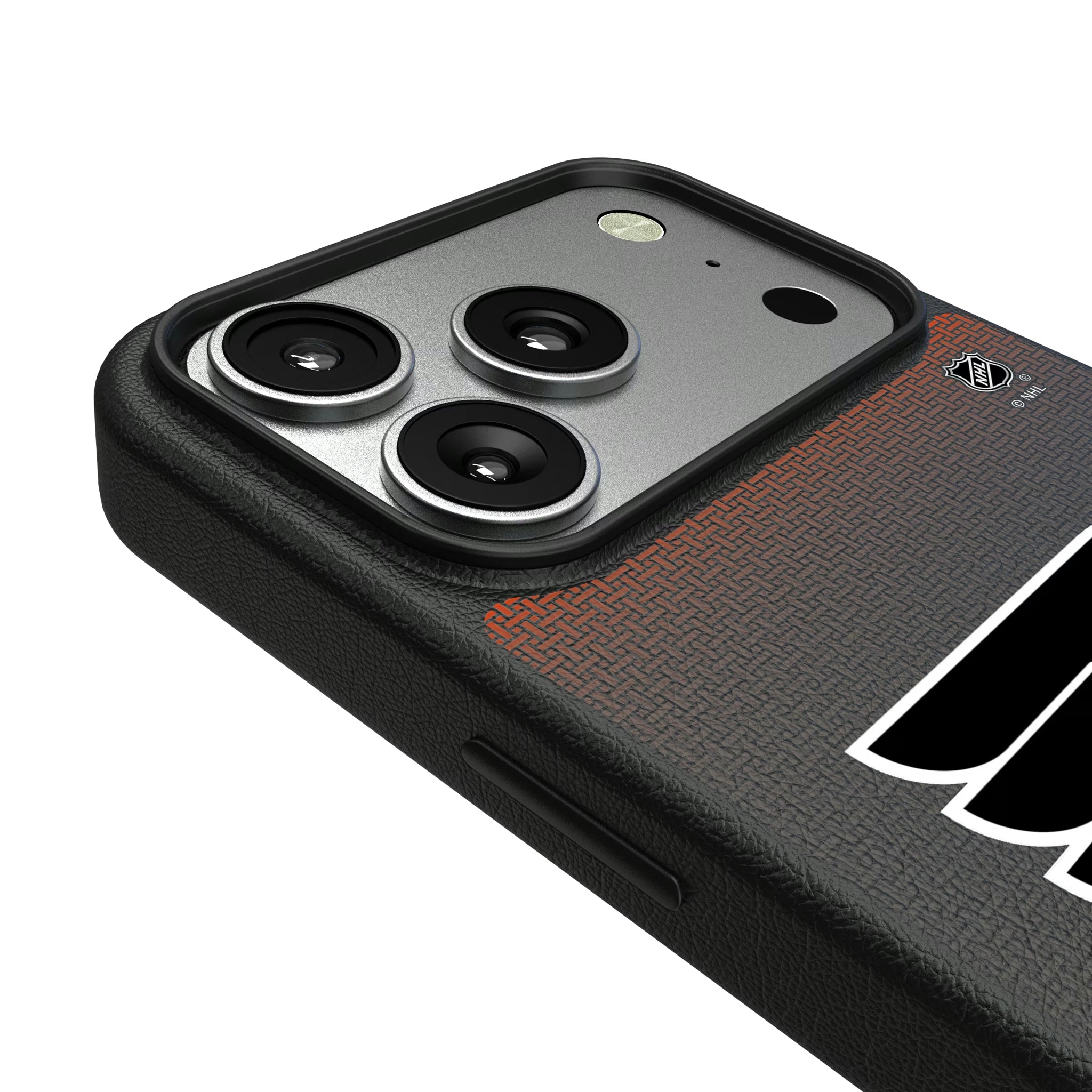 Philadelphia Flyers Linen iPhone MagSafe Compatible Phone Case for Apple iPhone - Detail#Device_iPhone 17 Pro