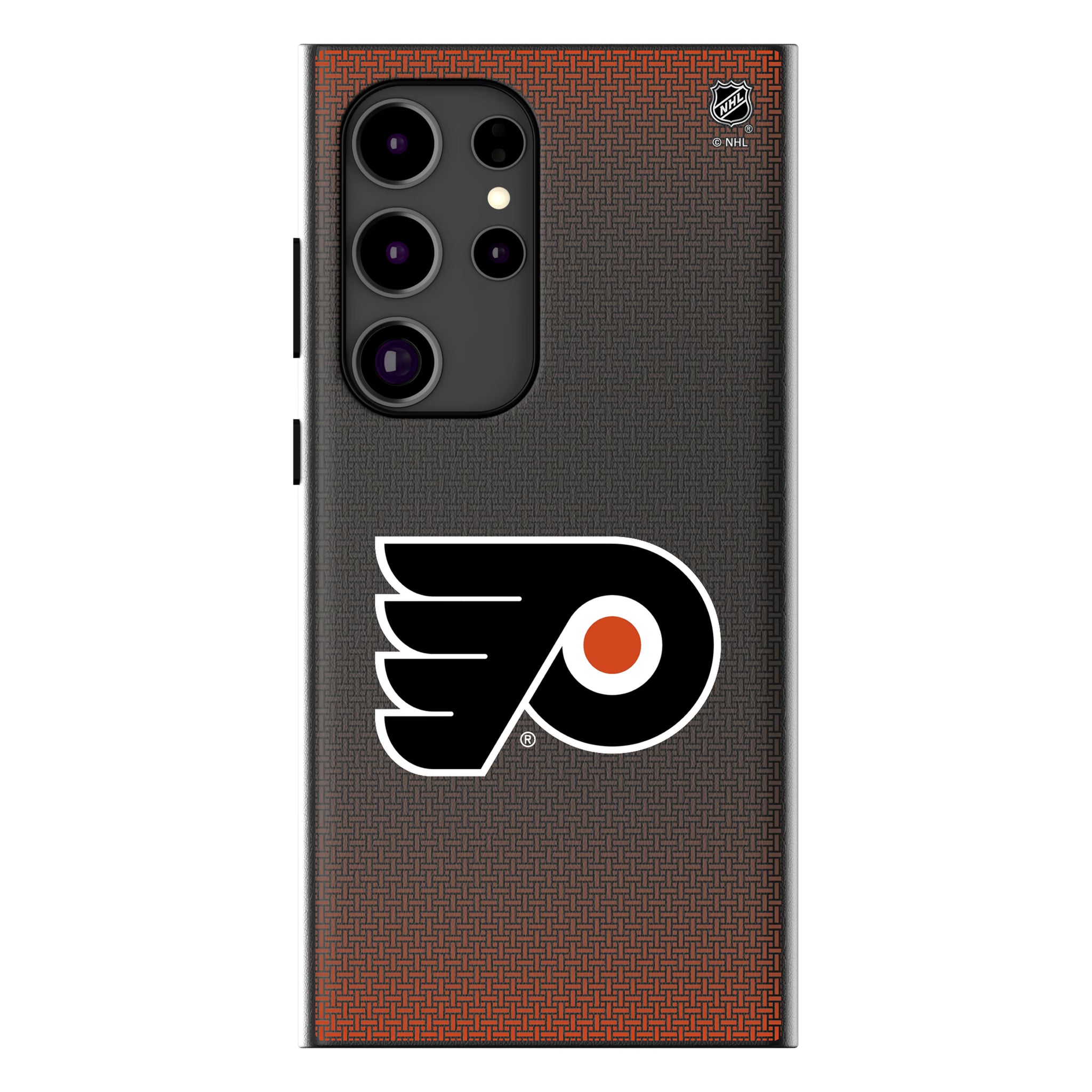 Philadelphia Flyers Linen Galaxy MagSafe Compatible Phone Case for Samsung Galaxy