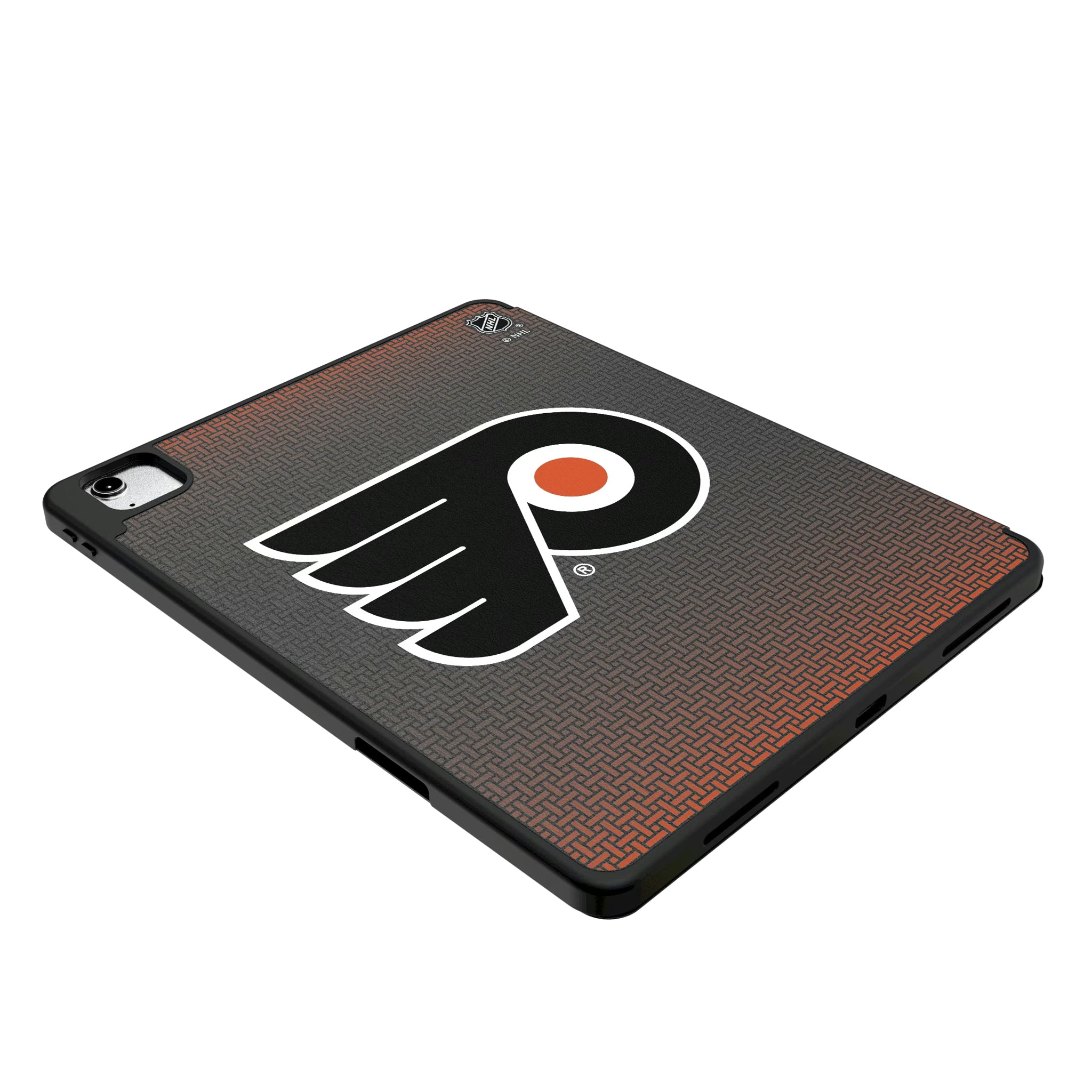 Philadelphia Flyers Linen iPad Tablet Case for Apple iPad - Isometric View