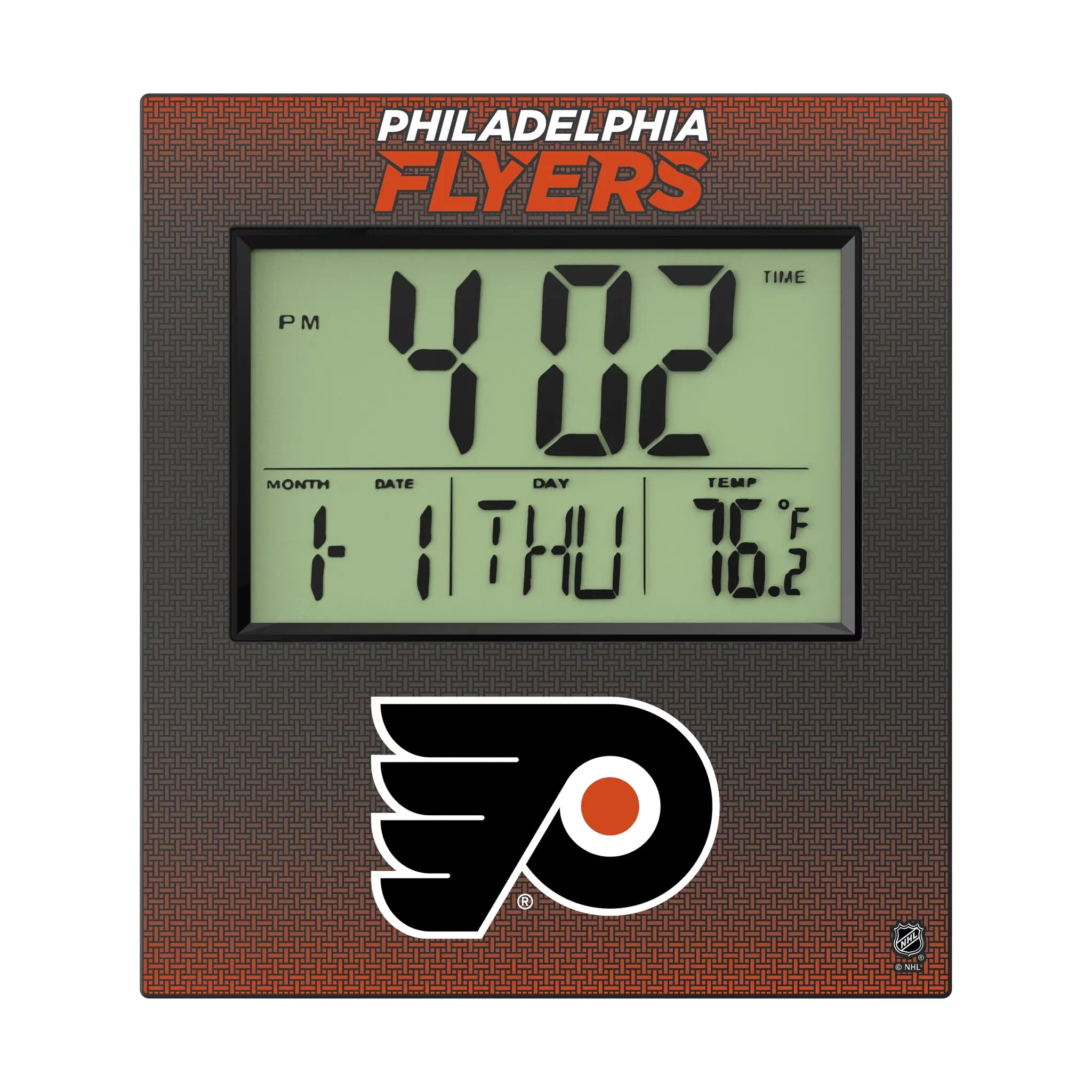 Philadelphia Flyers Linen Wall Clock
