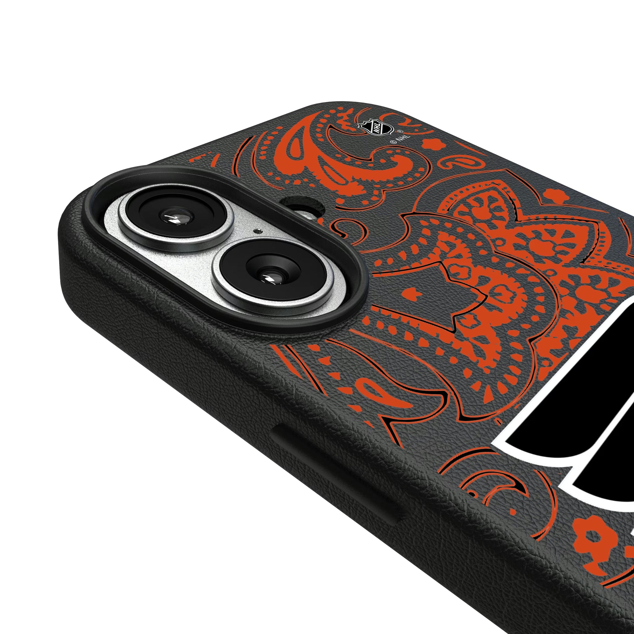Philadelphia Flyers Paisley iPhone MagSafe Compatible Phone Case for Apple iPhone - Detail#Device_iPhone 17