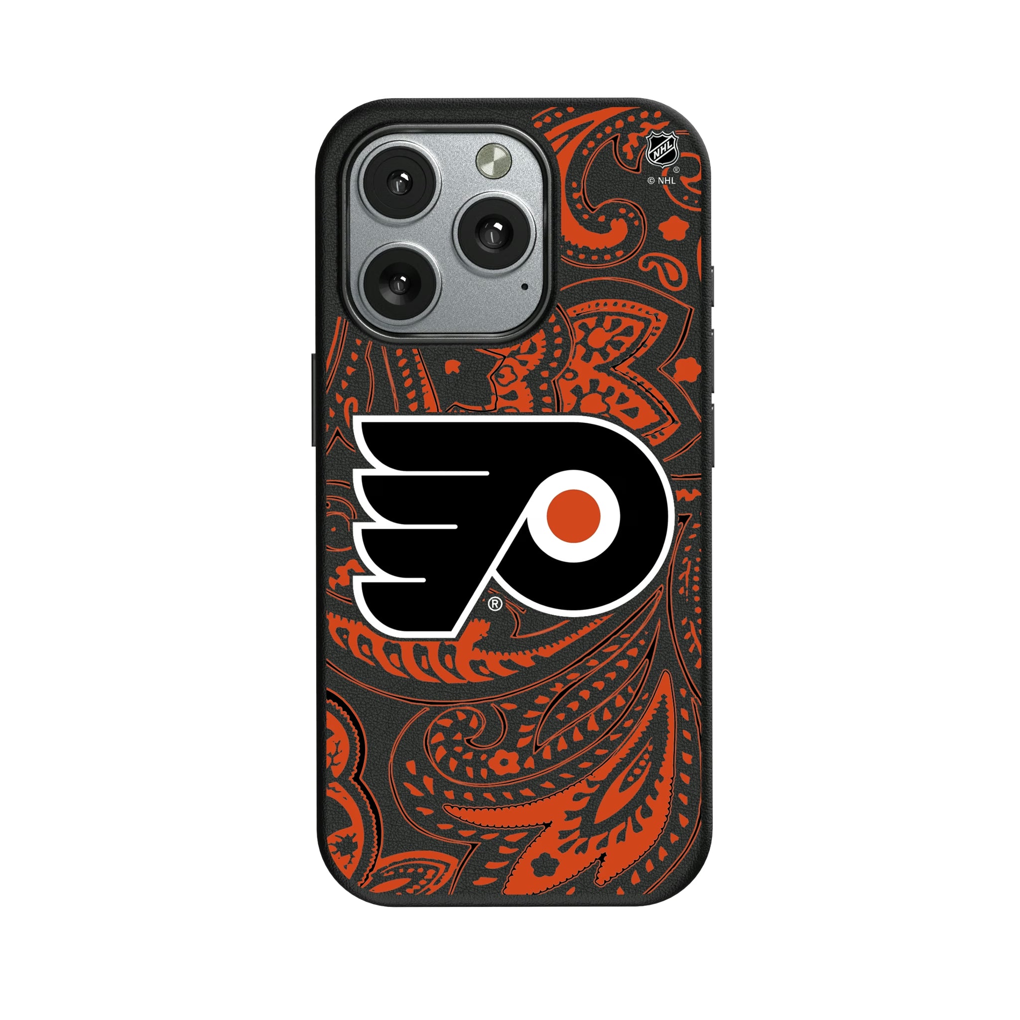 Philadelphia Flyers Paisley iPhone MagSafe Compatible Phone Case for Apple iPhone