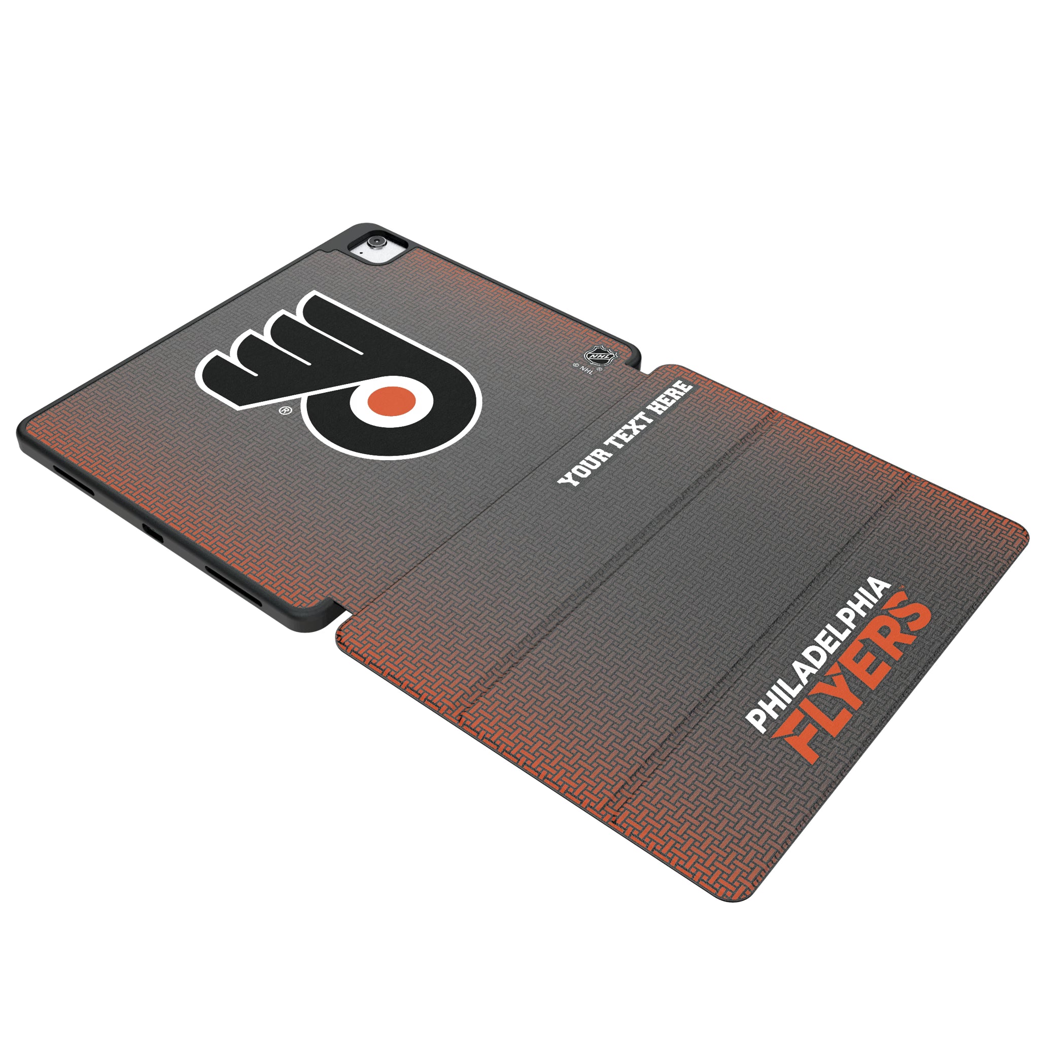 Philadelphia Flyers Personalized Linen iPad Tablet Case for Apple iPad