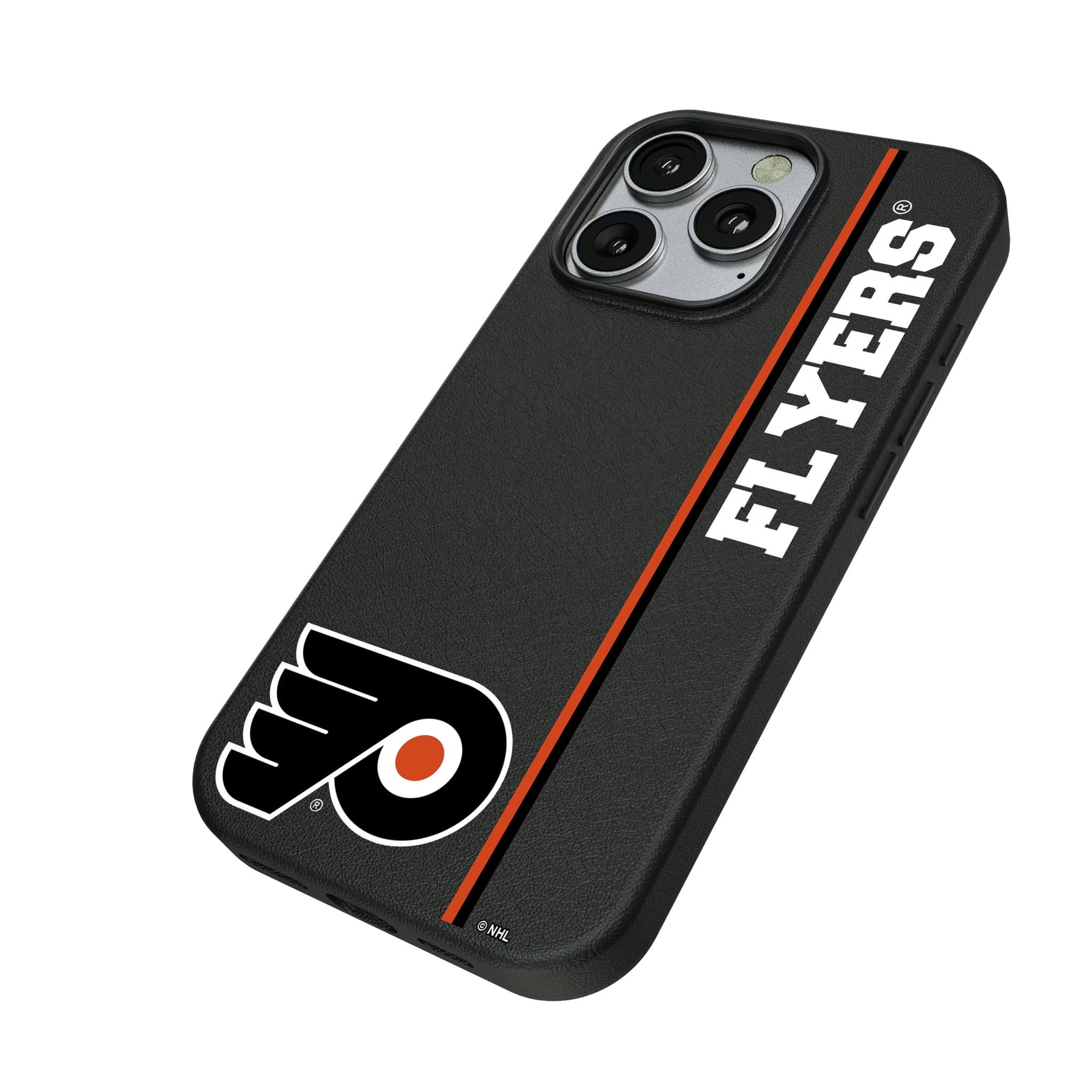 Philadelphia Flyers Personalized Sidebard iPhone MagSafe Compatible Phone Case for Apple iPhone - Isometric View