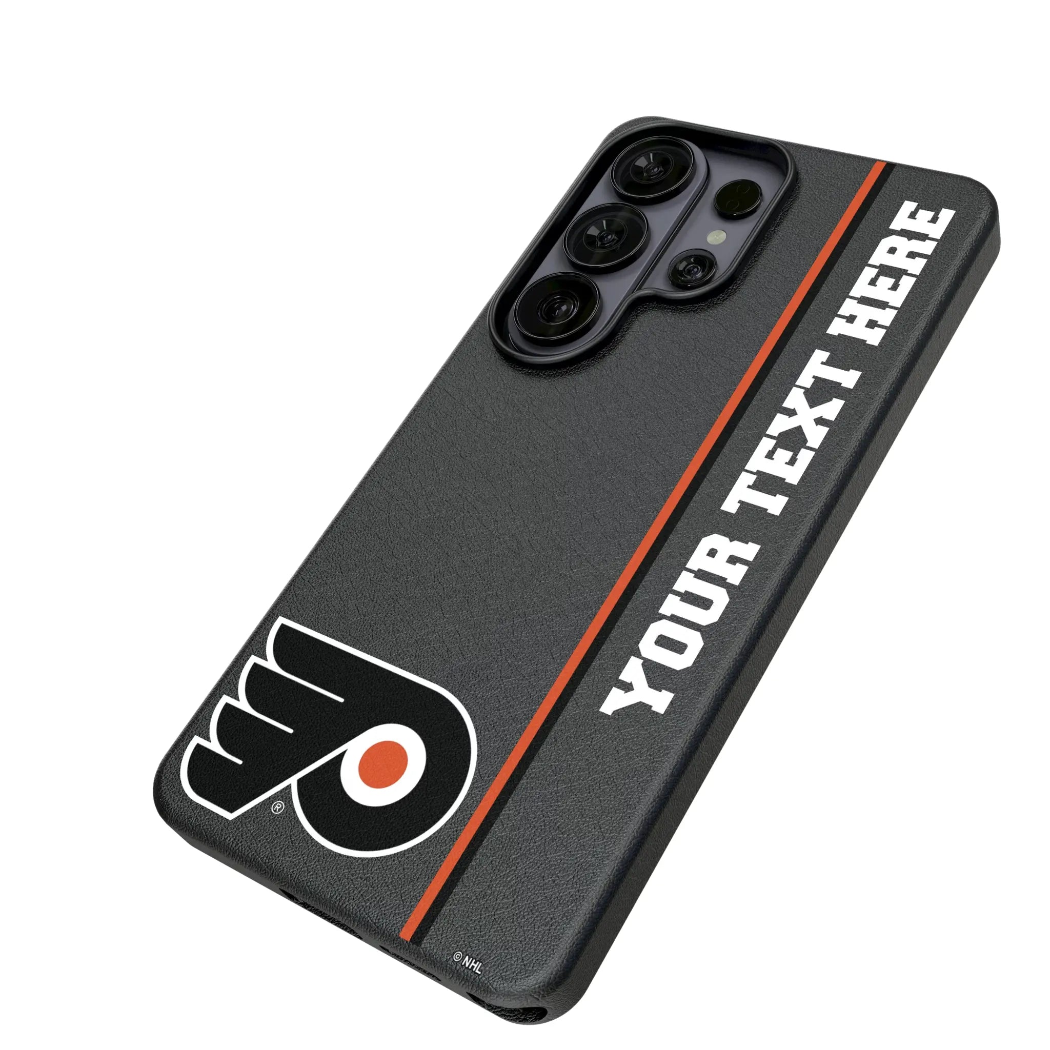 Philadelphia Flyers Personalized Sidebard Galaxy MagSafe Compatible Phone Case for Samsung Galaxy - Isometric View#Device_Galaxy S26 Ultra