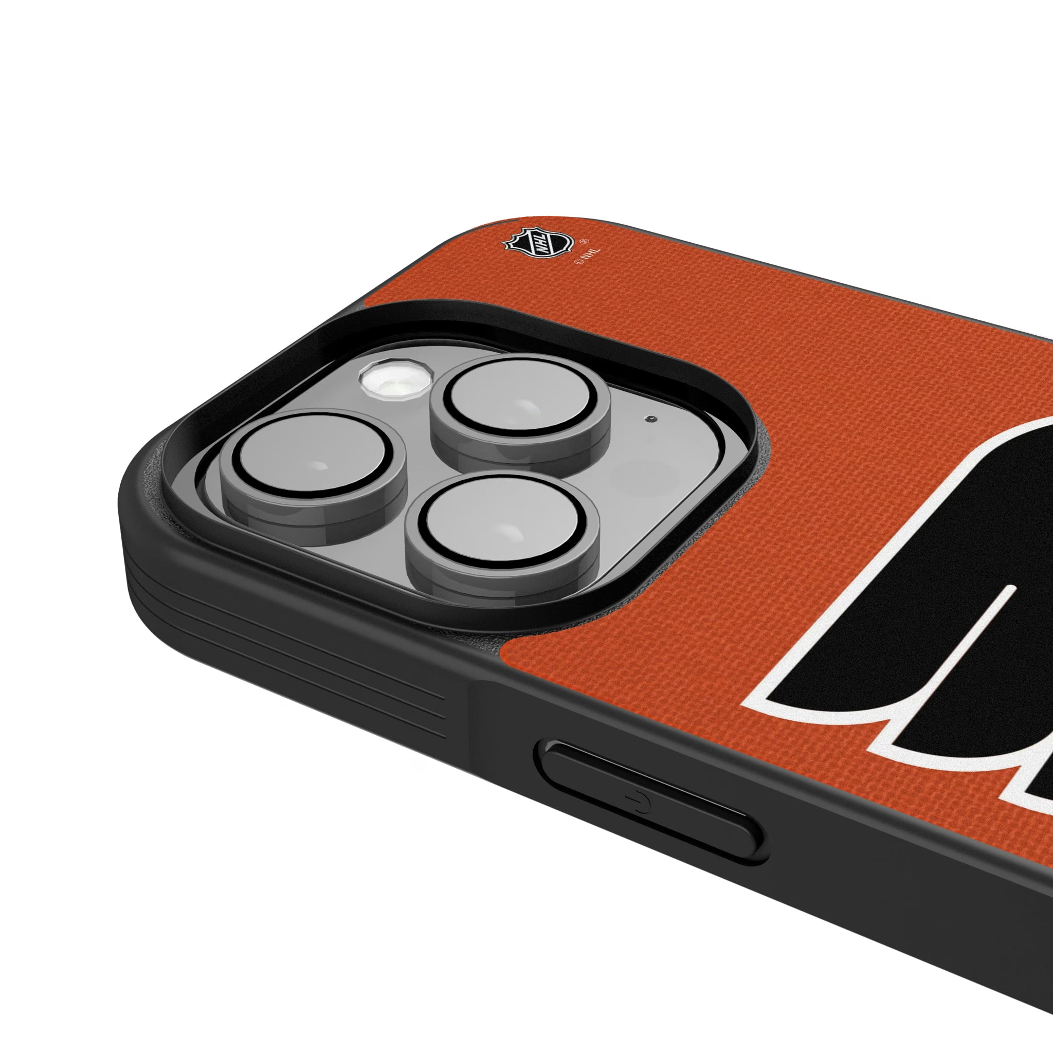 Philadelphia Flyers Personalized Stripe iPhone Bump Phone Case for Apple iPhone - Detail