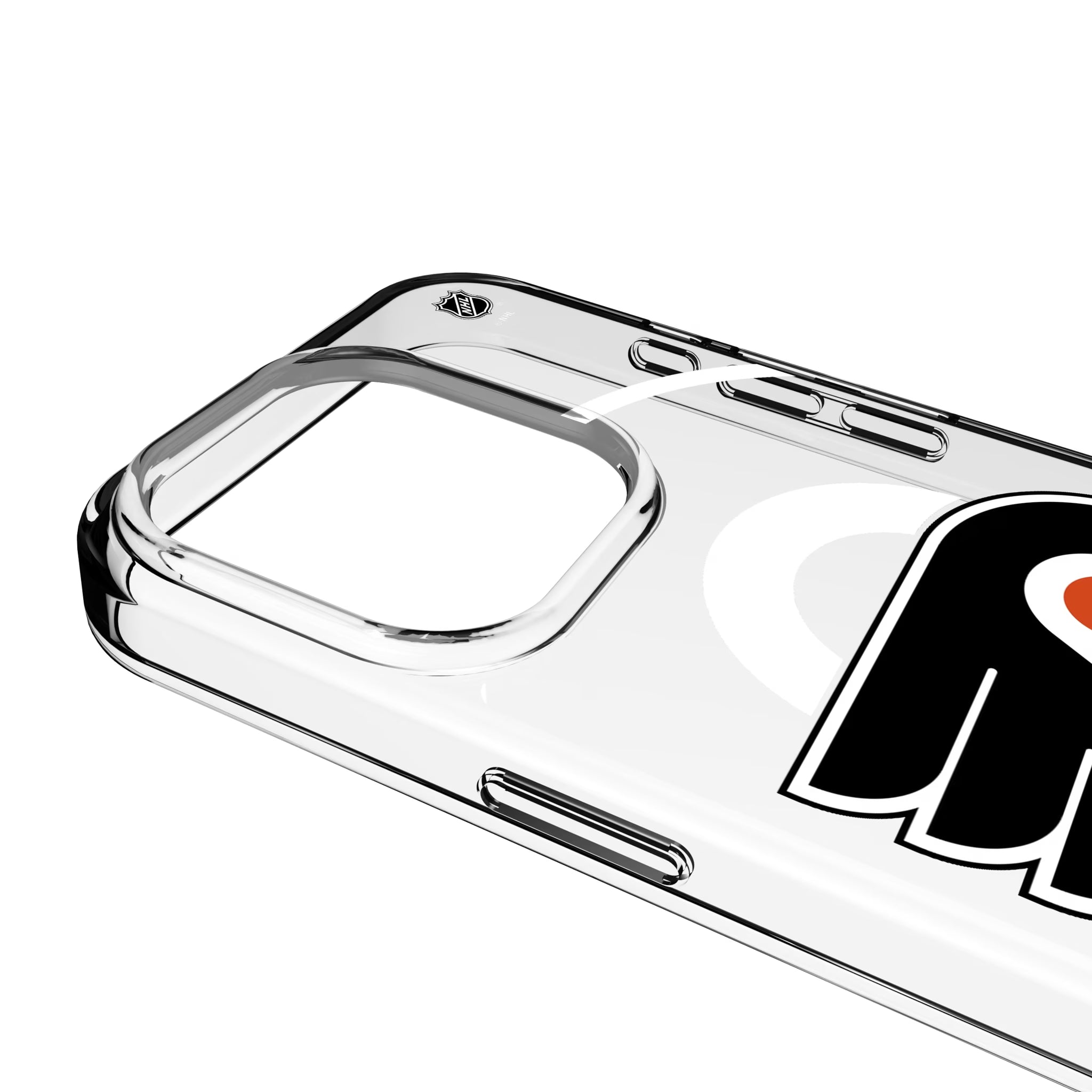 Philadelphia Flyers Personalized Tilt iPhone Clear Phone Case for Apple iPhone - Detail