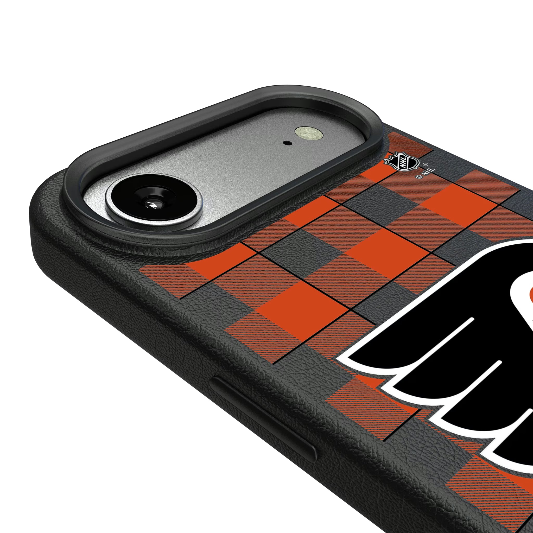 Philadelphia Flyers Plaid iPhone MagSafe Compatible Phone Case for Apple iPhone - Detail#Device_iPhone Air