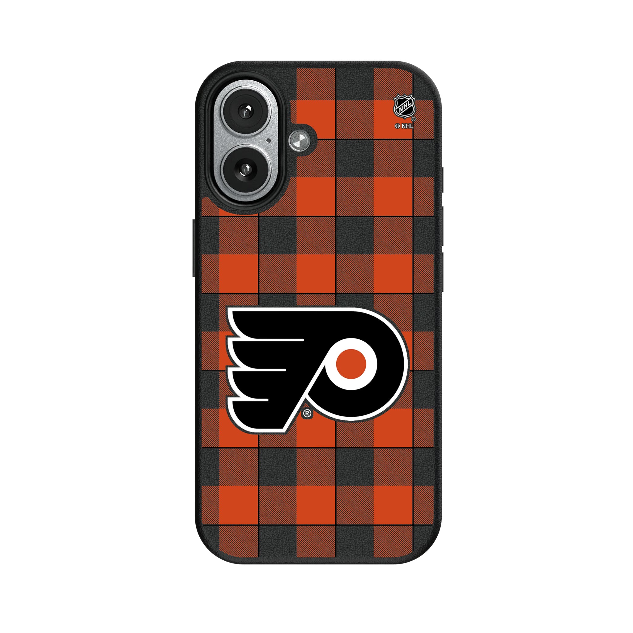 Philadelphia Flyers Plaid iPhone MagSafe Compatible Phone Case for Apple iPhone#Device_iPhone 17