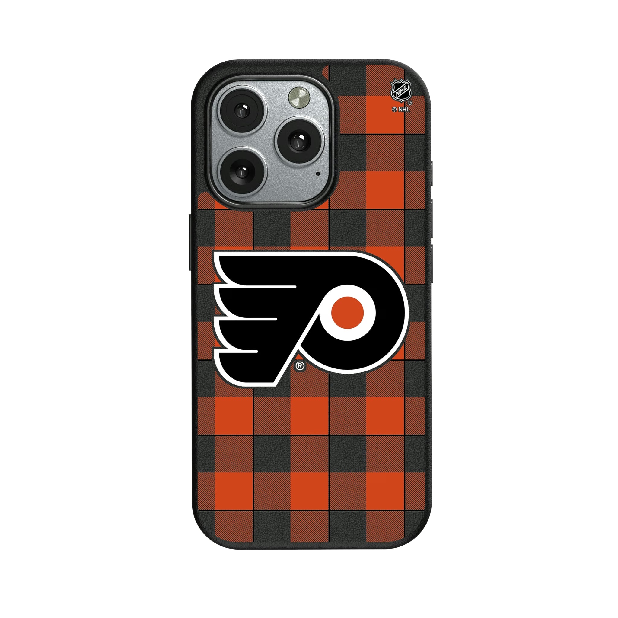 Philadelphia Flyers Plaid iPhone MagSafe Compatible Phone Case for Apple iPhone