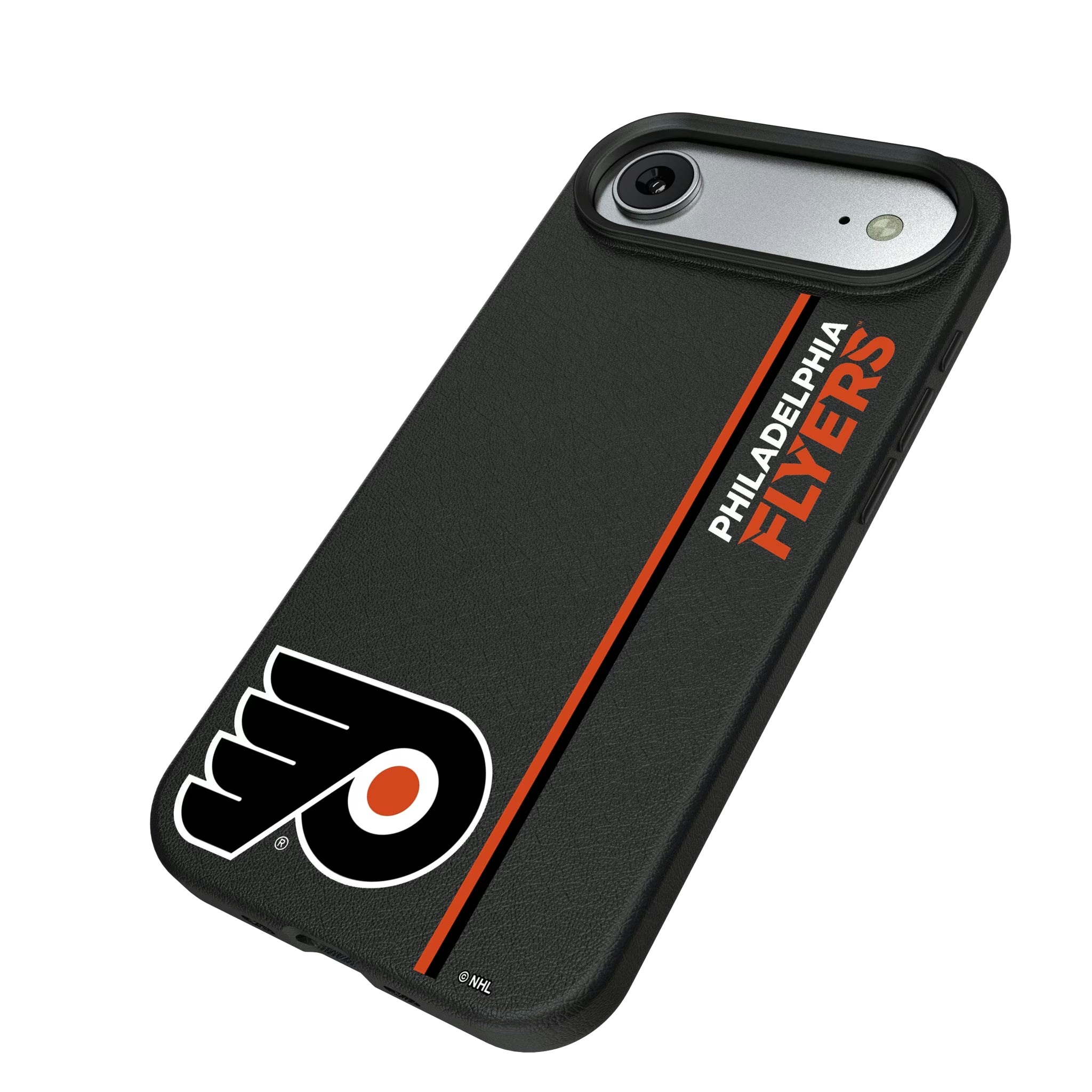 Philadelphia Flyers Sidebar iPhone MagSafe Compatible Phone Case for Apple iPhone - Isometric View#Device_iPhone Air