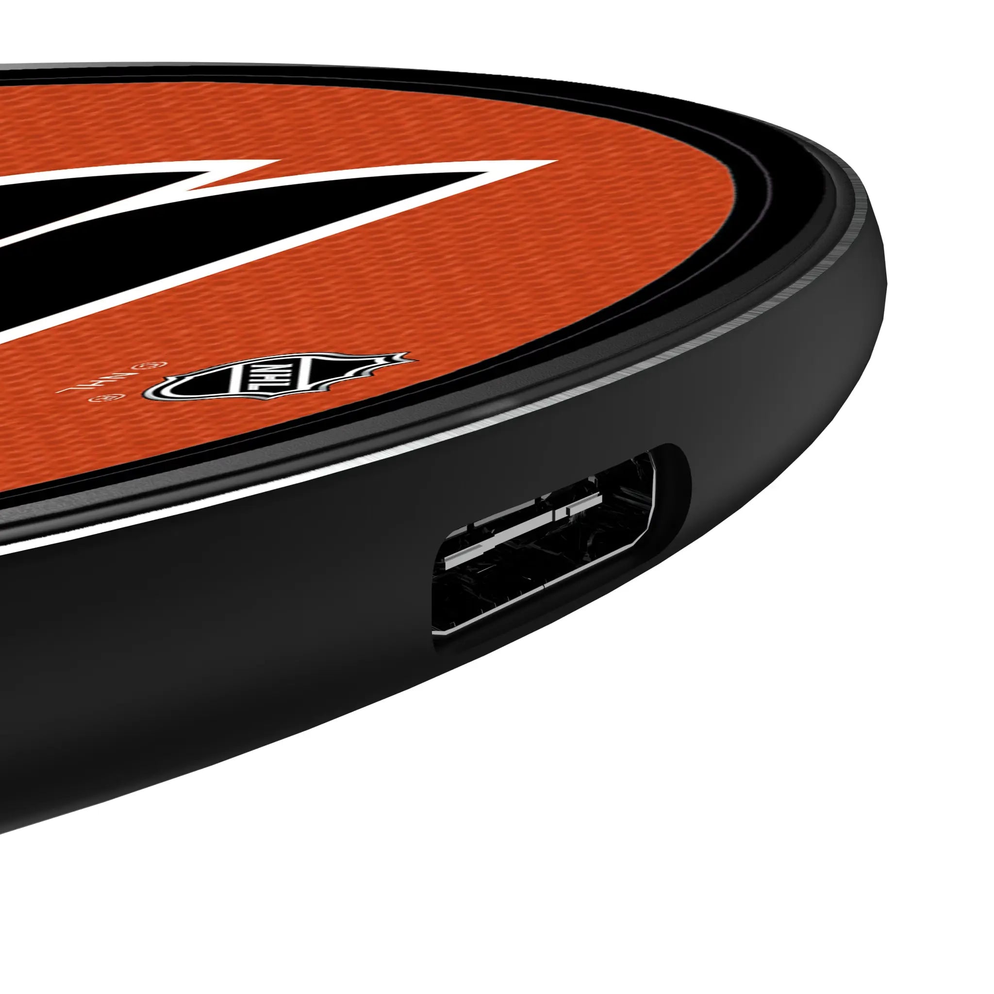 Philadelphia Flyers Stripe 15-Watt Wireless Charger - Detail