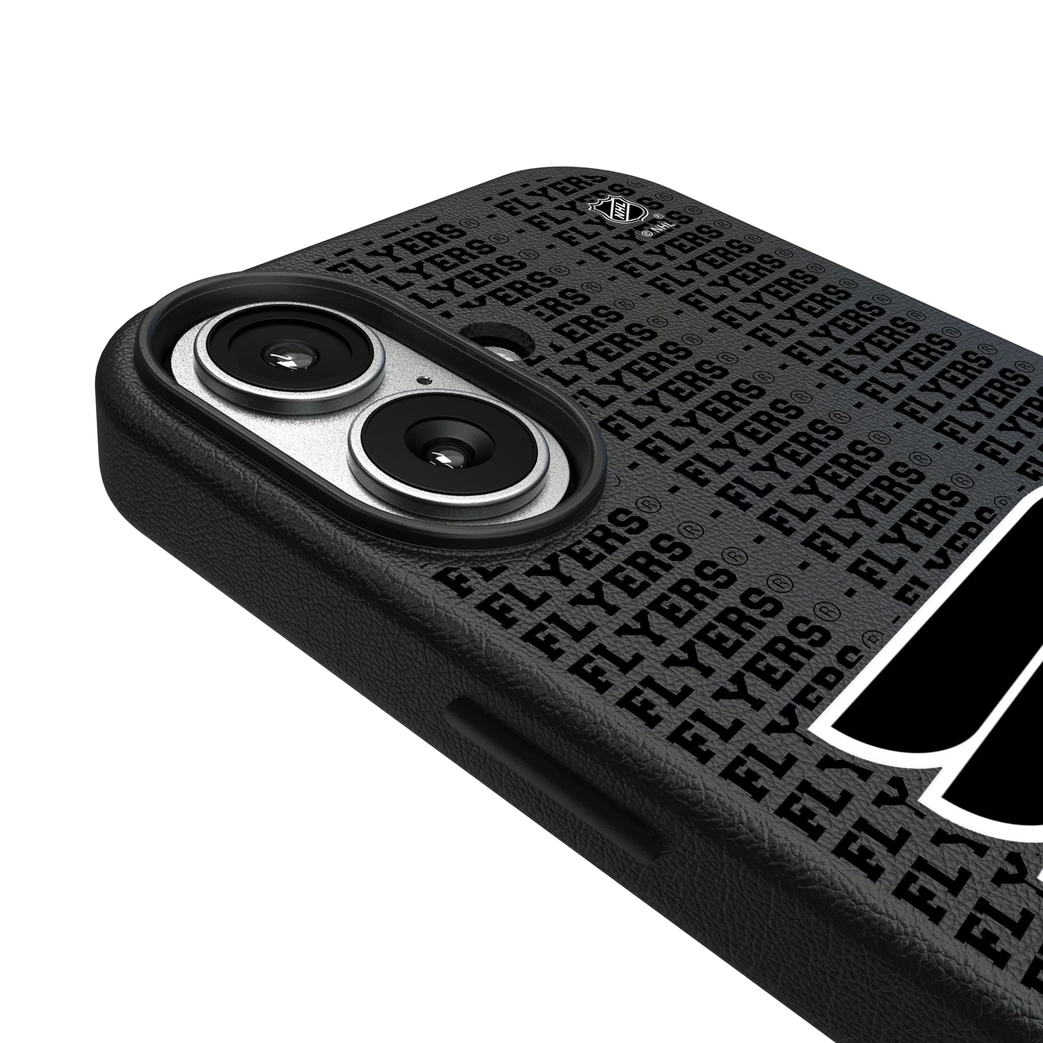 Philadelphia Flyers Text Backdrop iPhone MagSafe Compatible Phone Case for Apple iPhone - Detail#Device_iPhone 17