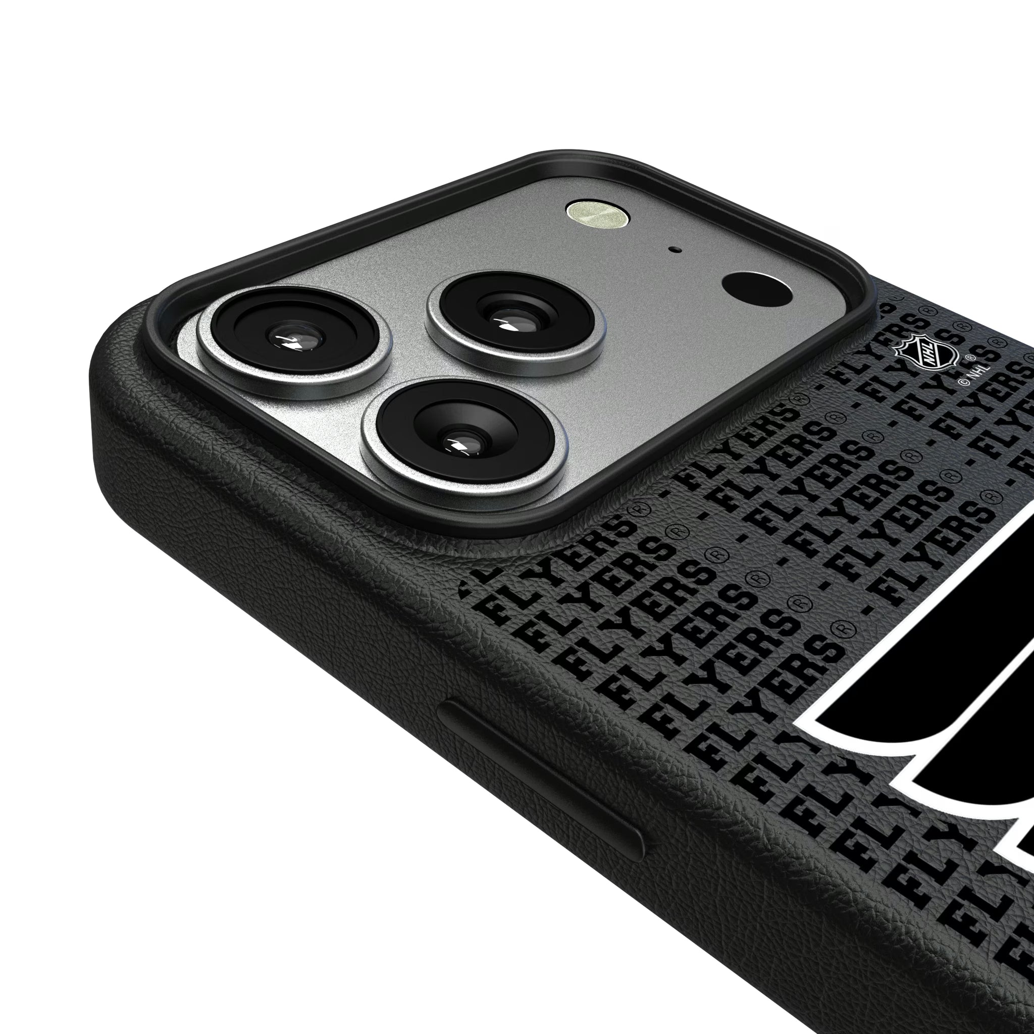 Philadelphia Flyers Text Backdrop iPhone MagSafe Compatible Phone Case for Apple iPhone - Detail#Device_iPhone 17 Pro