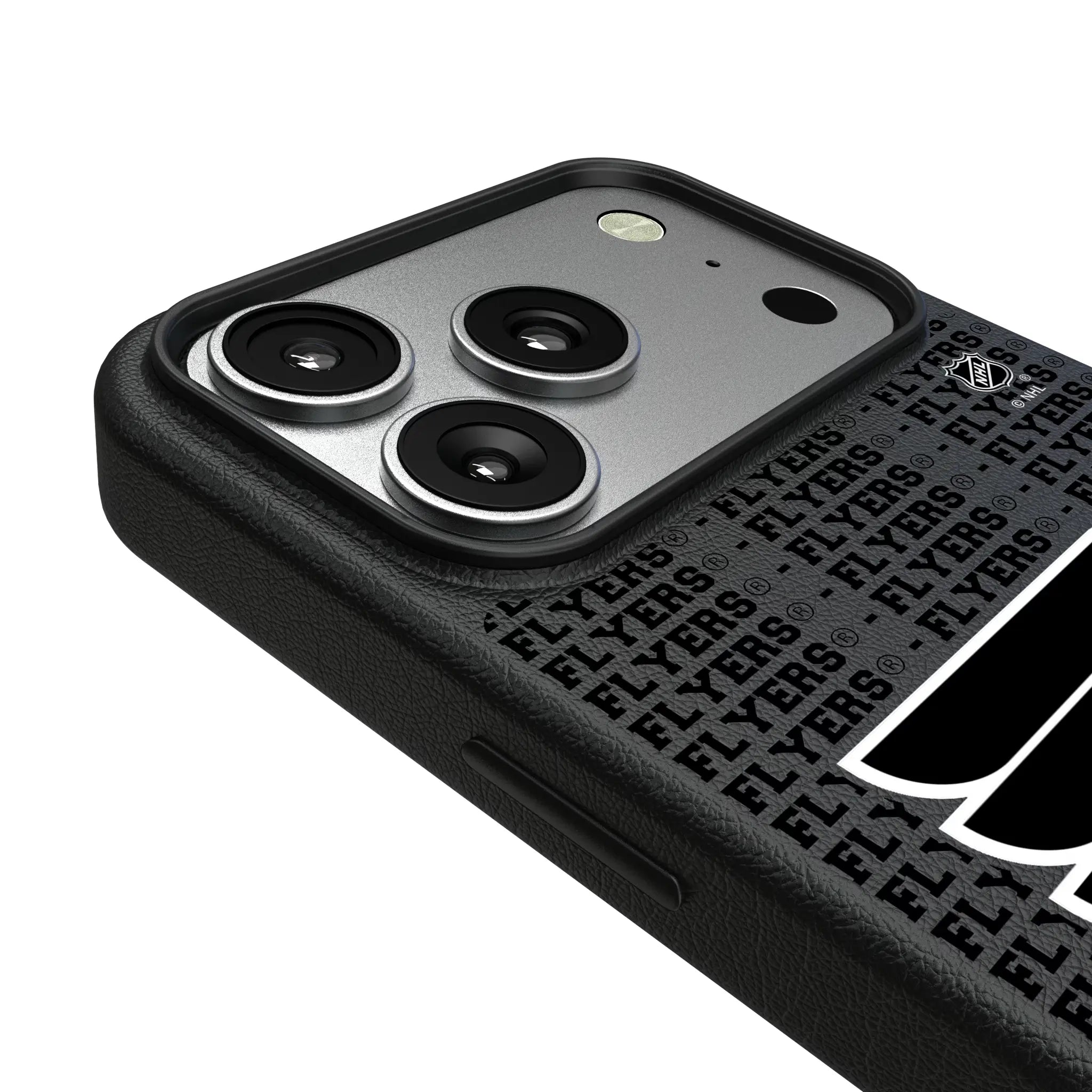 Philadelphia Flyers Text Backdrop iPhone MagSafe Compatible Phone Case for Apple iPhone - Detail#Device_iPhone 17 Pro