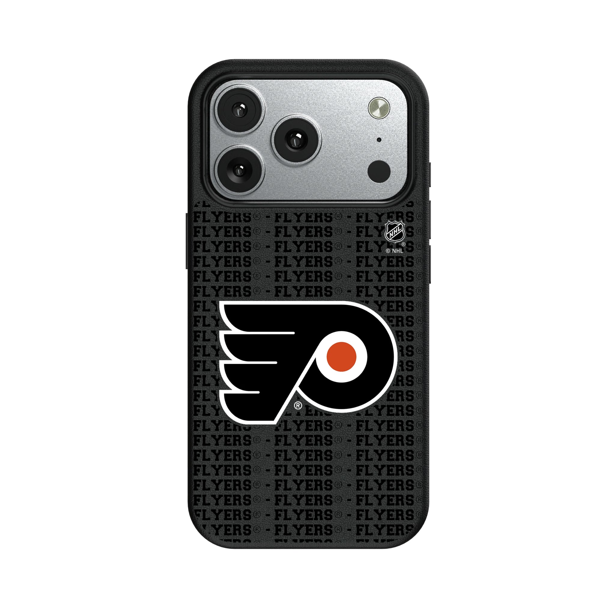 Philadelphia Flyers Text Backdrop iPhone MagSafe Compatible Phone Case for Apple iPhone#Device_iPhone 17 Pro