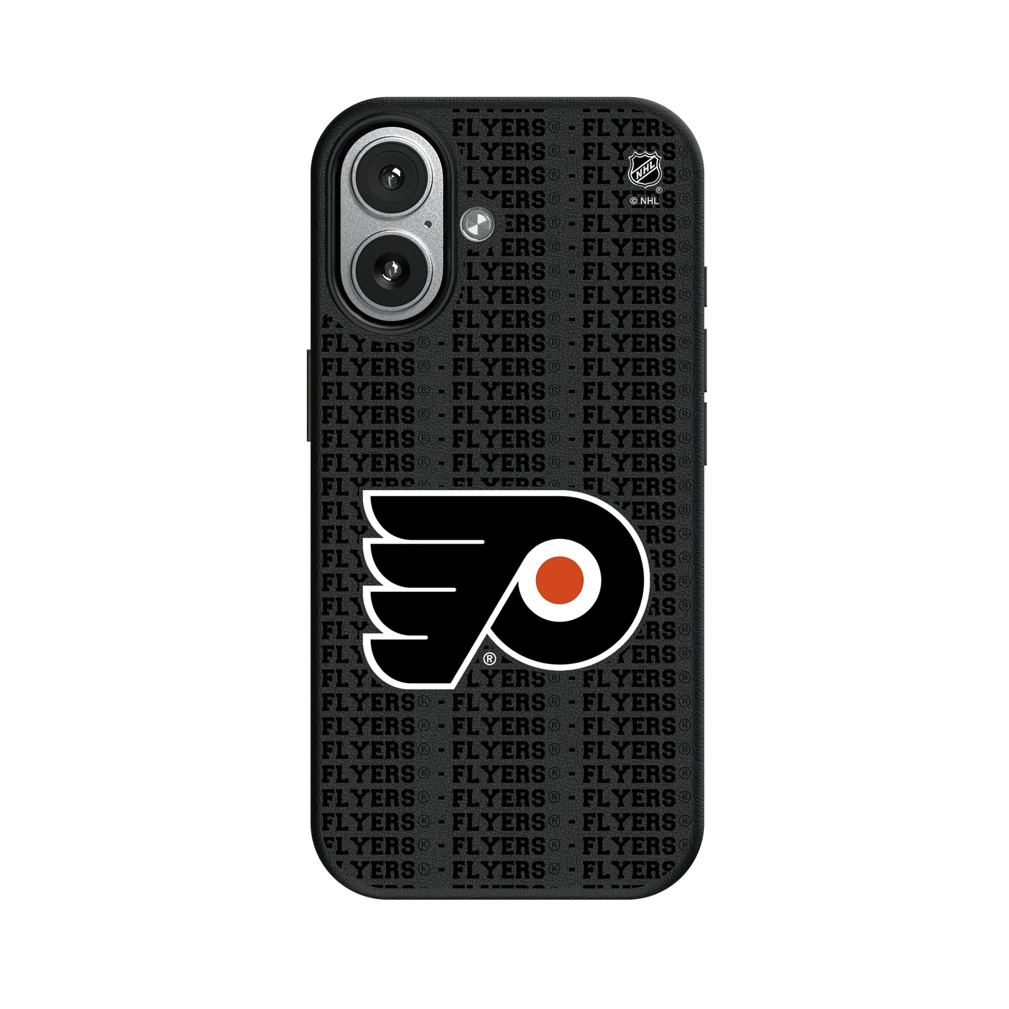 Philadelphia Flyers Text Backdrop iPhone MagSafe Compatible Phone Case for Apple iPhone#Device_iPhone 17
