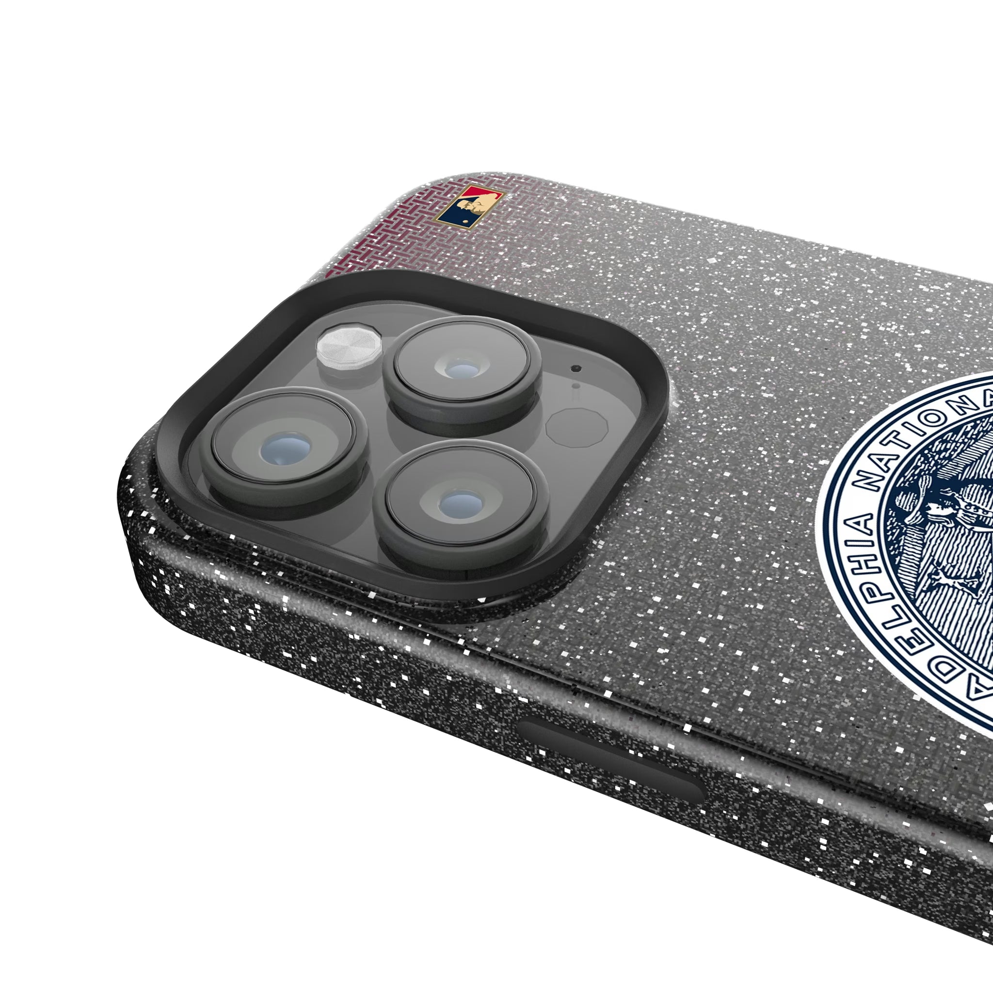 Philadelphia Phillies 1915-1943 - Cooperstown Collection Linen iPhone Bling Phone Case for Apple iPhone - Detail