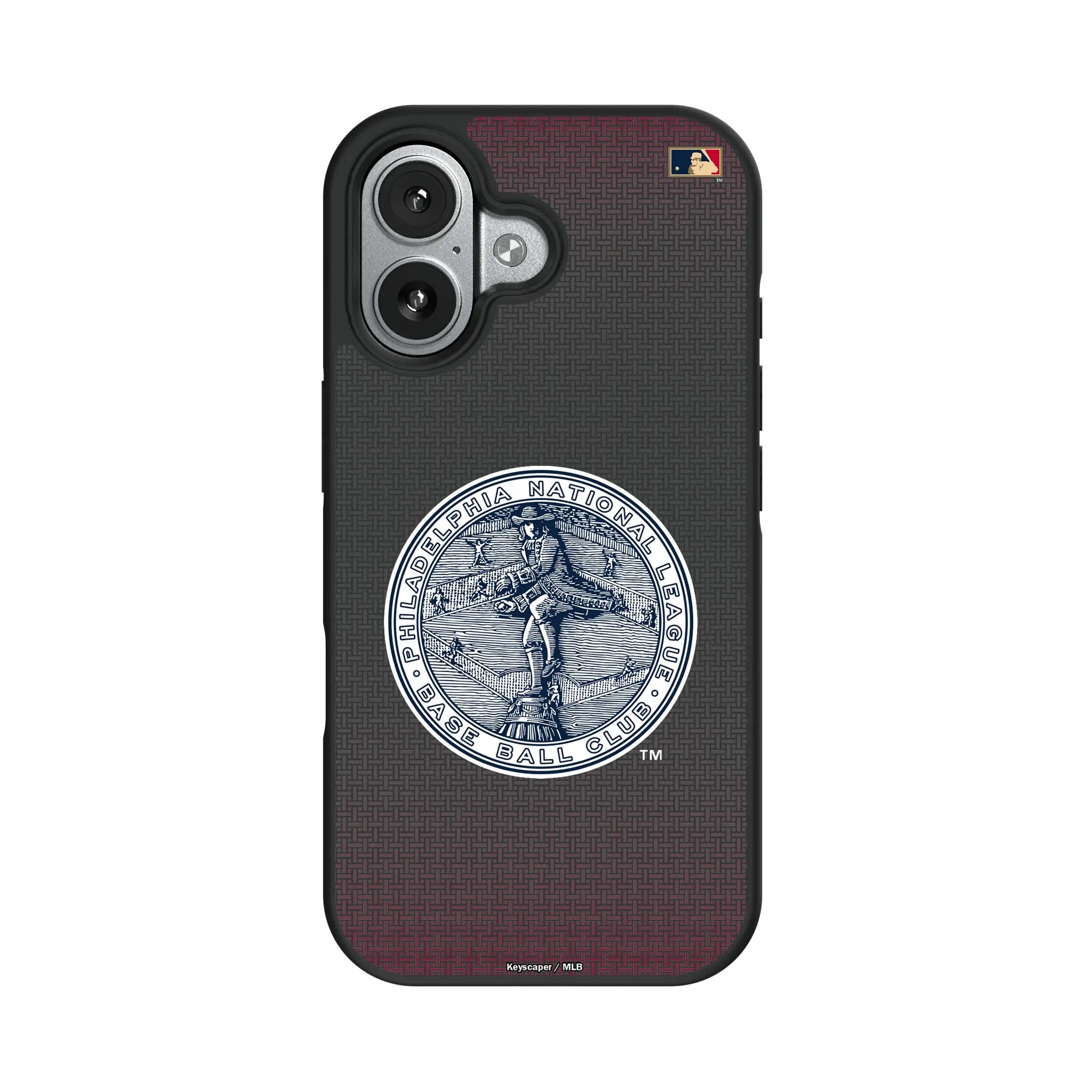Philadelphia Phillies 1915-1943 - Cooperstown Collection Linen iPhone Bump Phone Case for Apple iPhone#Device_iPhone 17