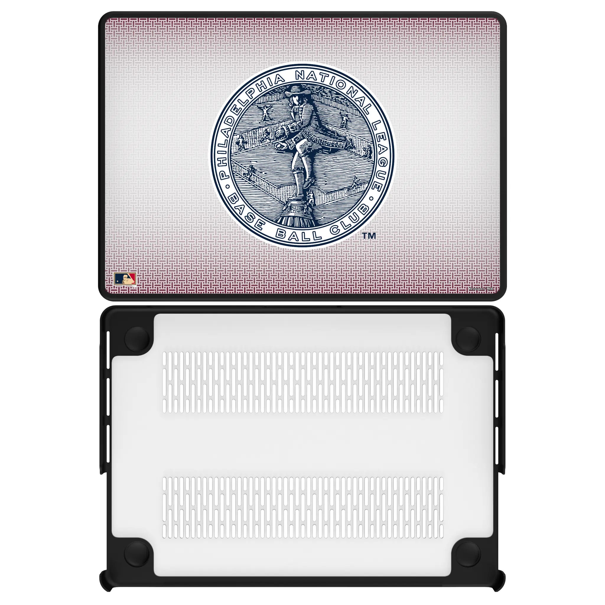 Philadelphia Phillies 1915-1943 - Cooperstown Collection Linen MacBook Laptop Case for Apple MacBook