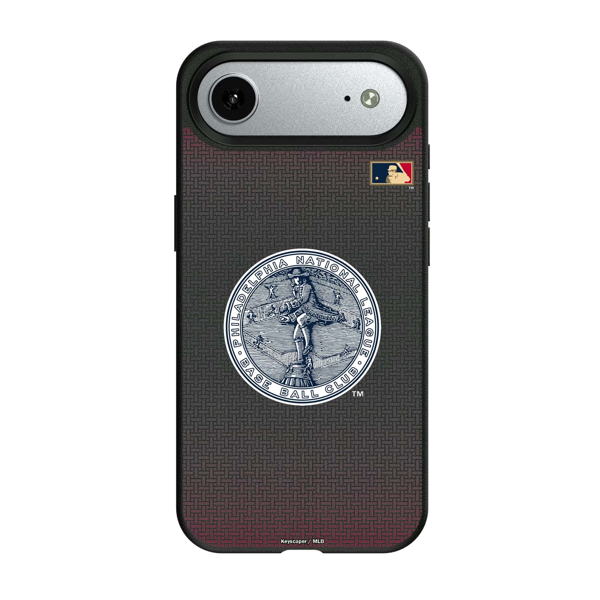 Philadelphia Phillies 1915-1943 - Cooperstown Collection Linen iPhone MagSafe Compatible Phone Case for Apple iPhone#Device_iPhone Air