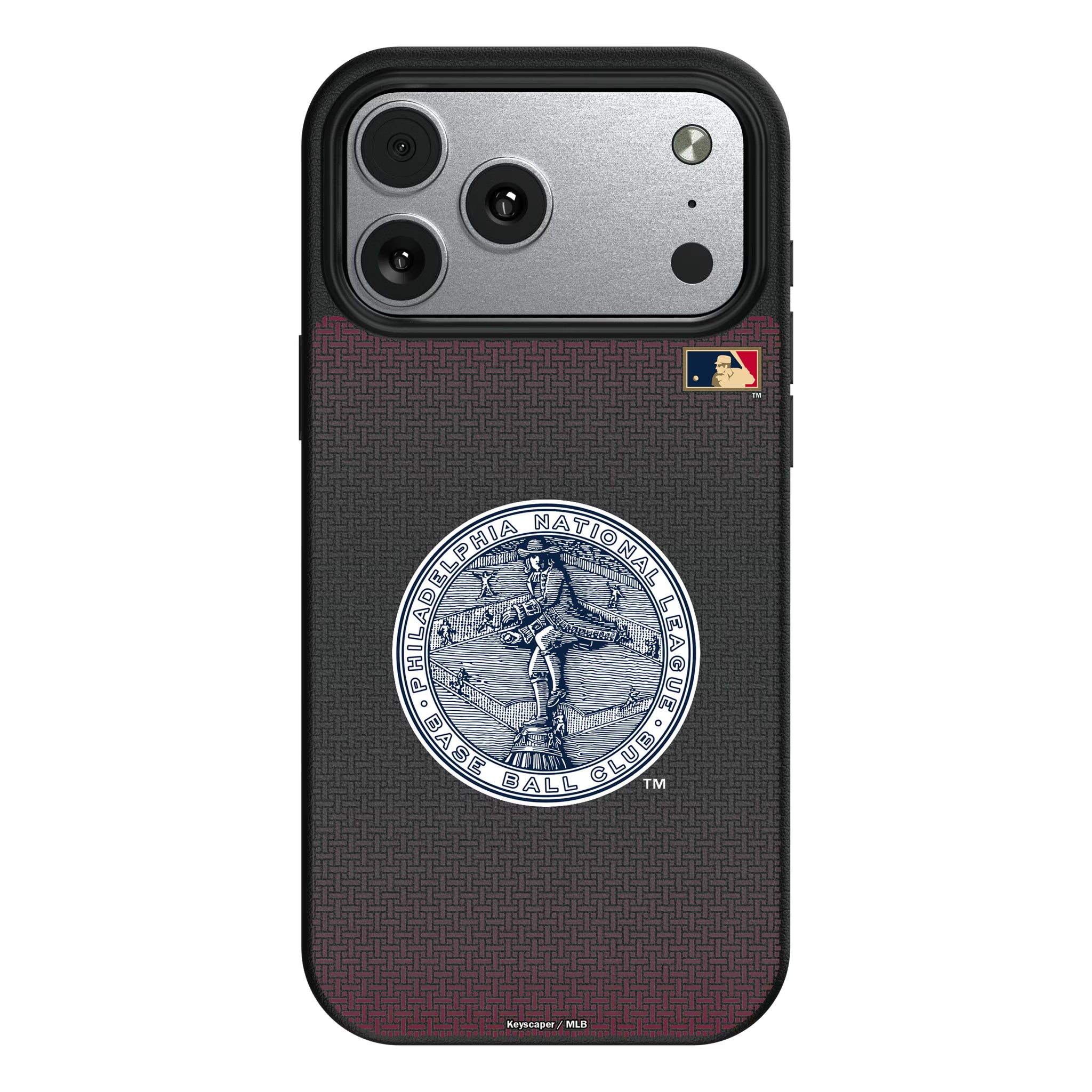 Philadelphia Phillies 1915-1943 - Cooperstown Collection Linen iPhone MagSafe Compatible Phone Case for Apple iPhone#Device_iPhone 17 Pro Max