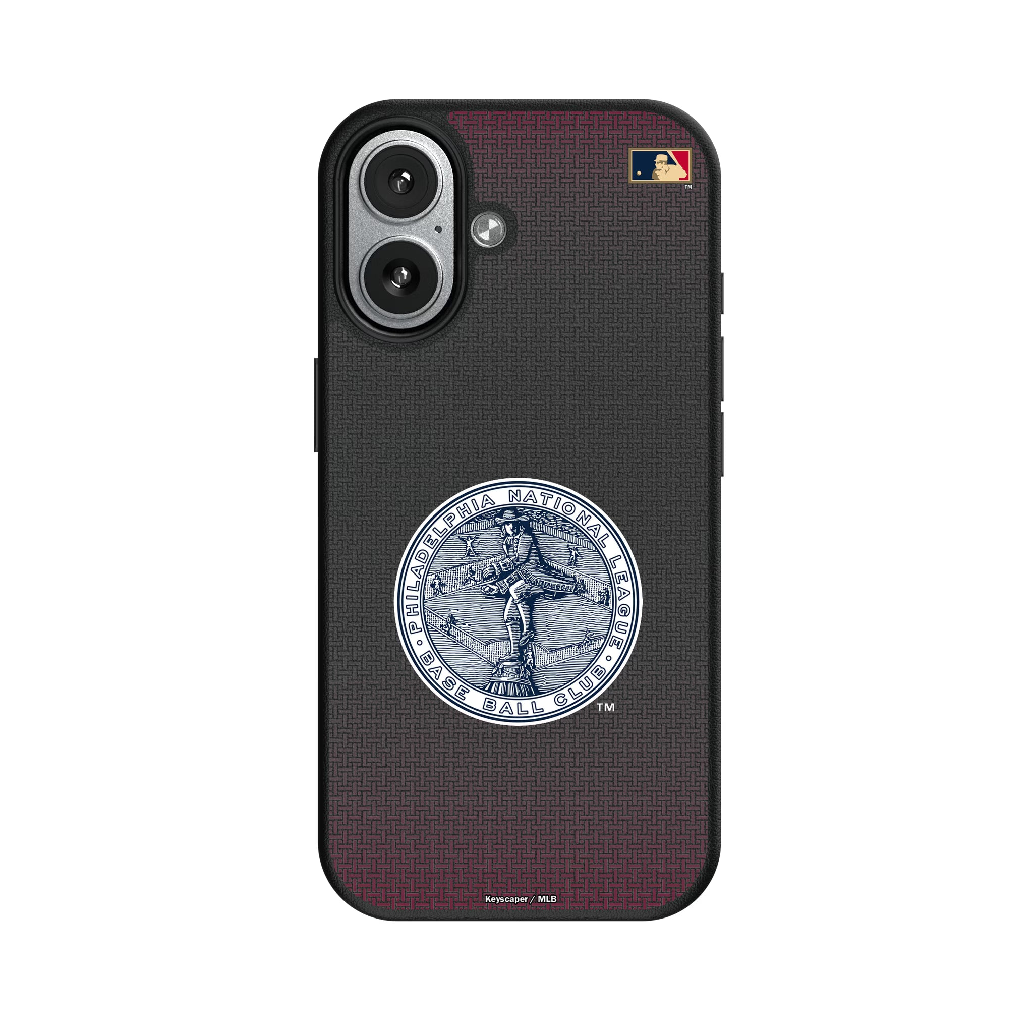 Philadelphia Phillies 1915-1943 - Cooperstown Collection Linen iPhone MagSafe Compatible Phone Case for Apple iPhone#Device_iPhone 17