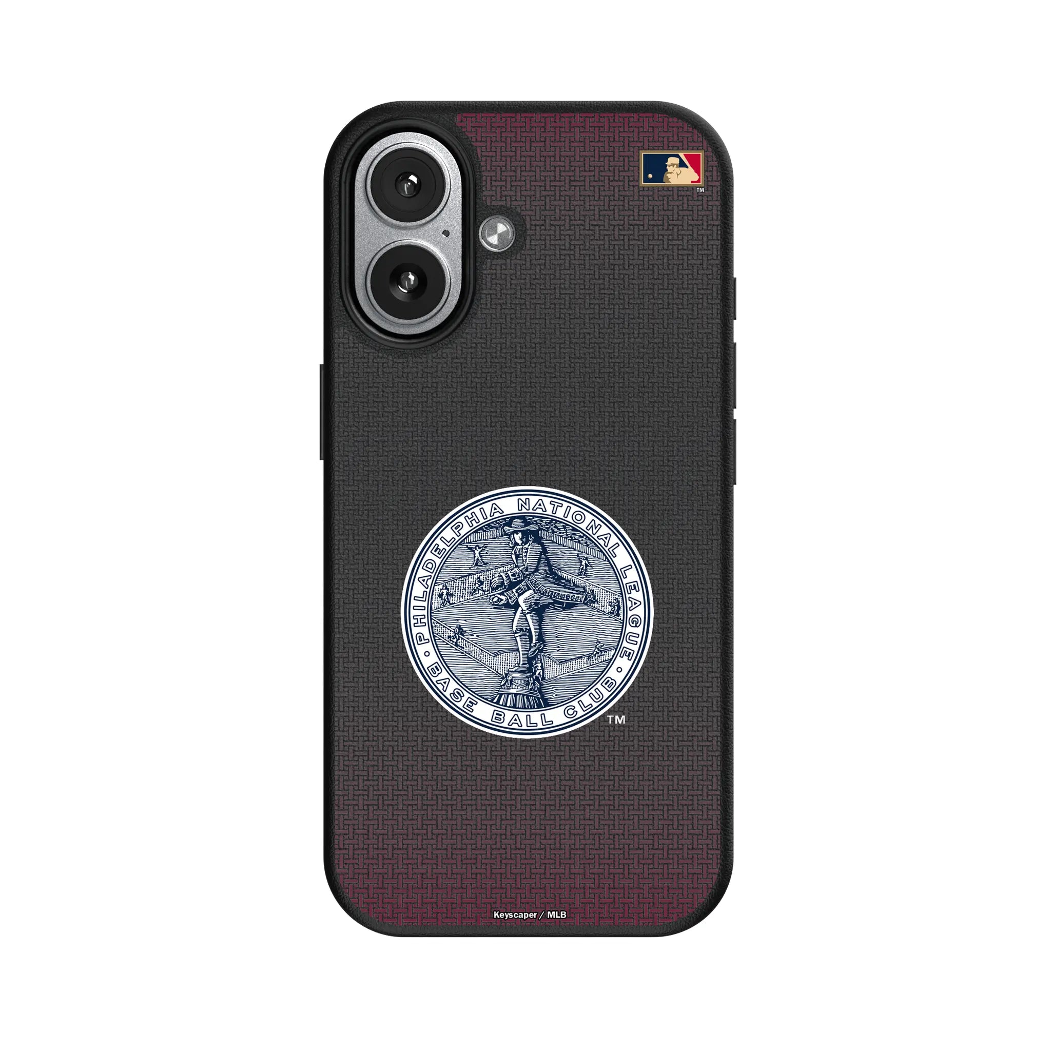 Philadelphia Phillies 1915-1943 - Cooperstown Collection Linen iPhone MagSafe Compatible Phone Case for Apple iPhone#Device_iPhone 17