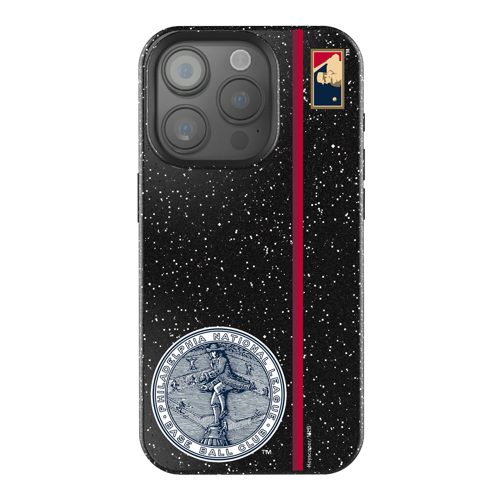 Philadelphia Phillies 1915-1943 - Cooperstown Collection Sidebar iPhone Bling Phone Case for Apple iPhone