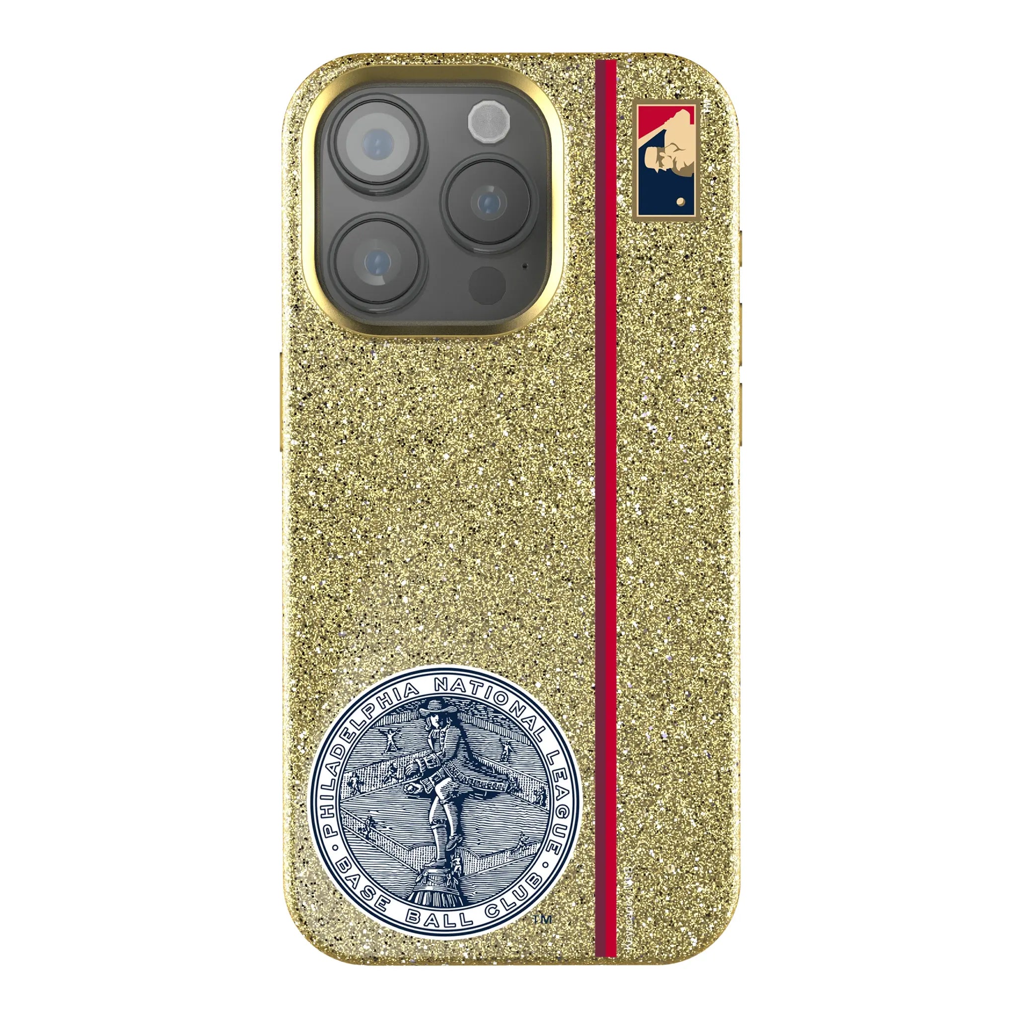 Philadelphia Phillies 1915-1943 - Cooperstown Collection Sidebar iPhone Bling Phone Case for Apple iPhone