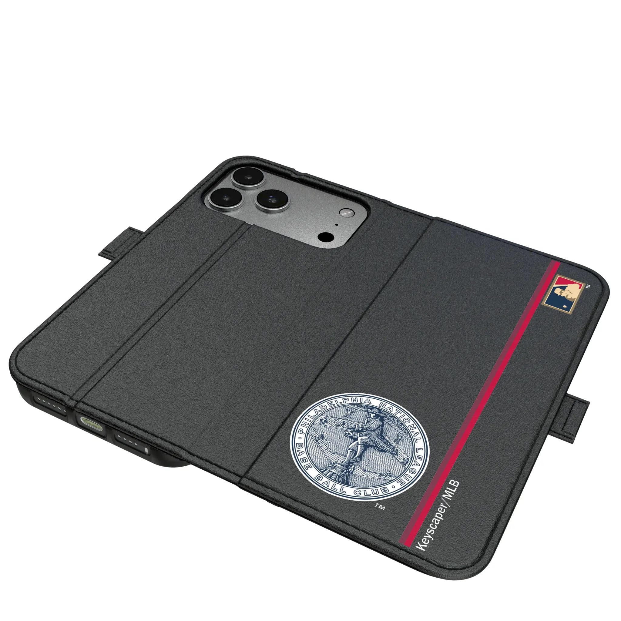 Philadelphia Phillies 1915-1943 - Cooperstown Collection Sidebar iPhone Folio Phone Case for Apple iPhone#Device_iPhone 17 Pro Max