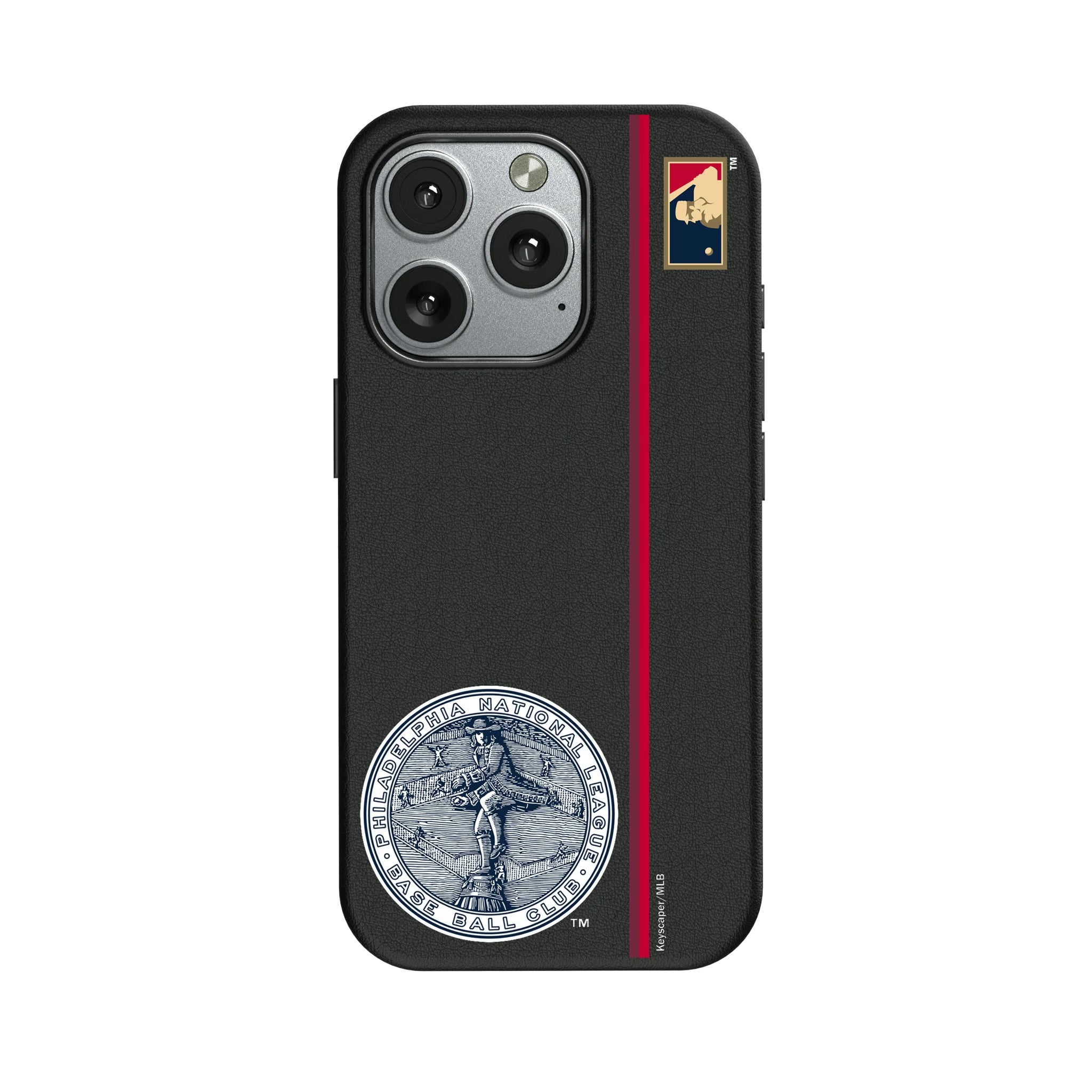 Philadelphia Phillies 1915-1943 - Cooperstown Collection Sidebar iPhone MagSafe Compatible Phone Case for Apple iPhone