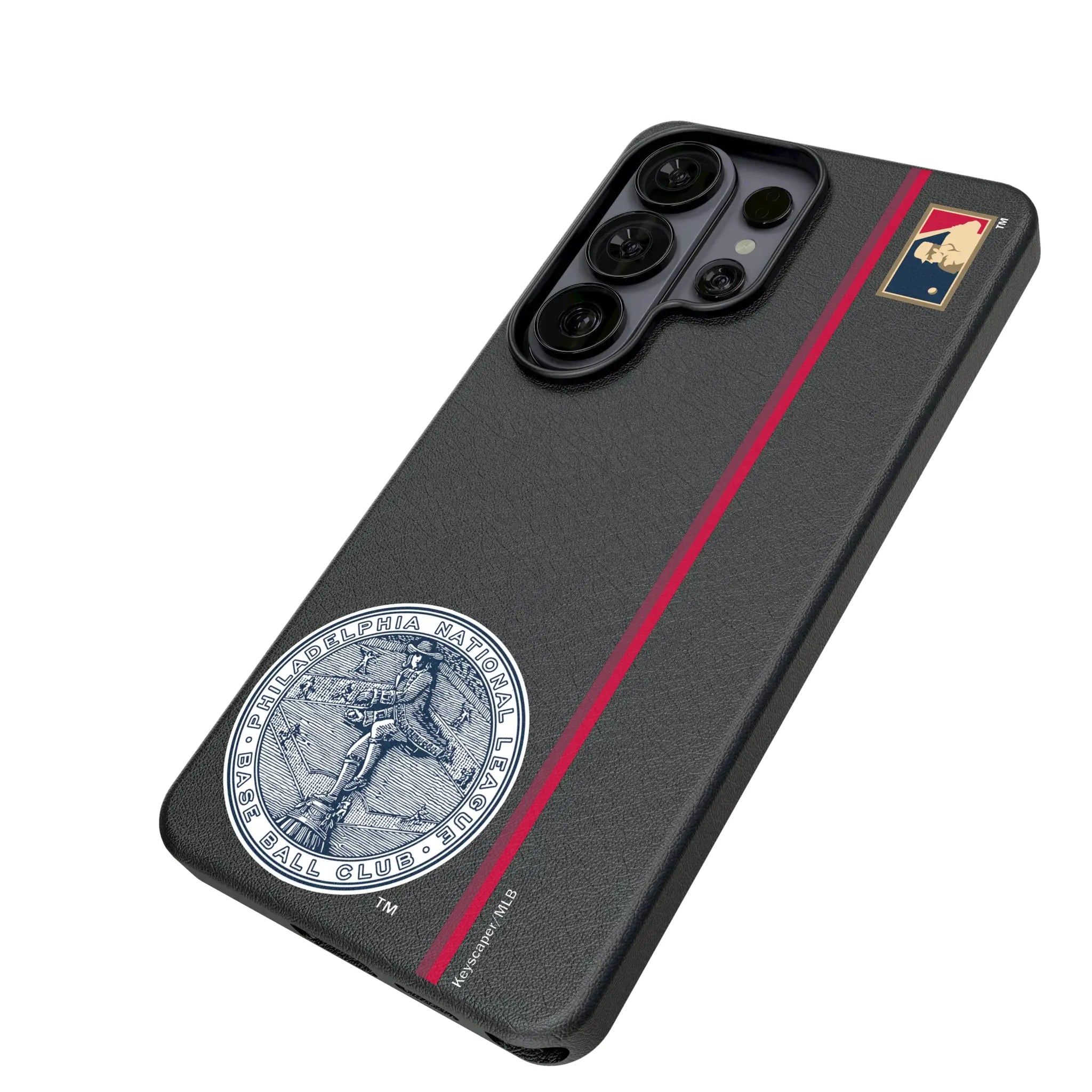 Philadelphia Phillies 1915-1943 - Cooperstown Collection Sidebar Galaxy MagSafe Compatible Phone Case for Samsung Galaxy - Isometric View#Device_Galaxy S26 Ultra