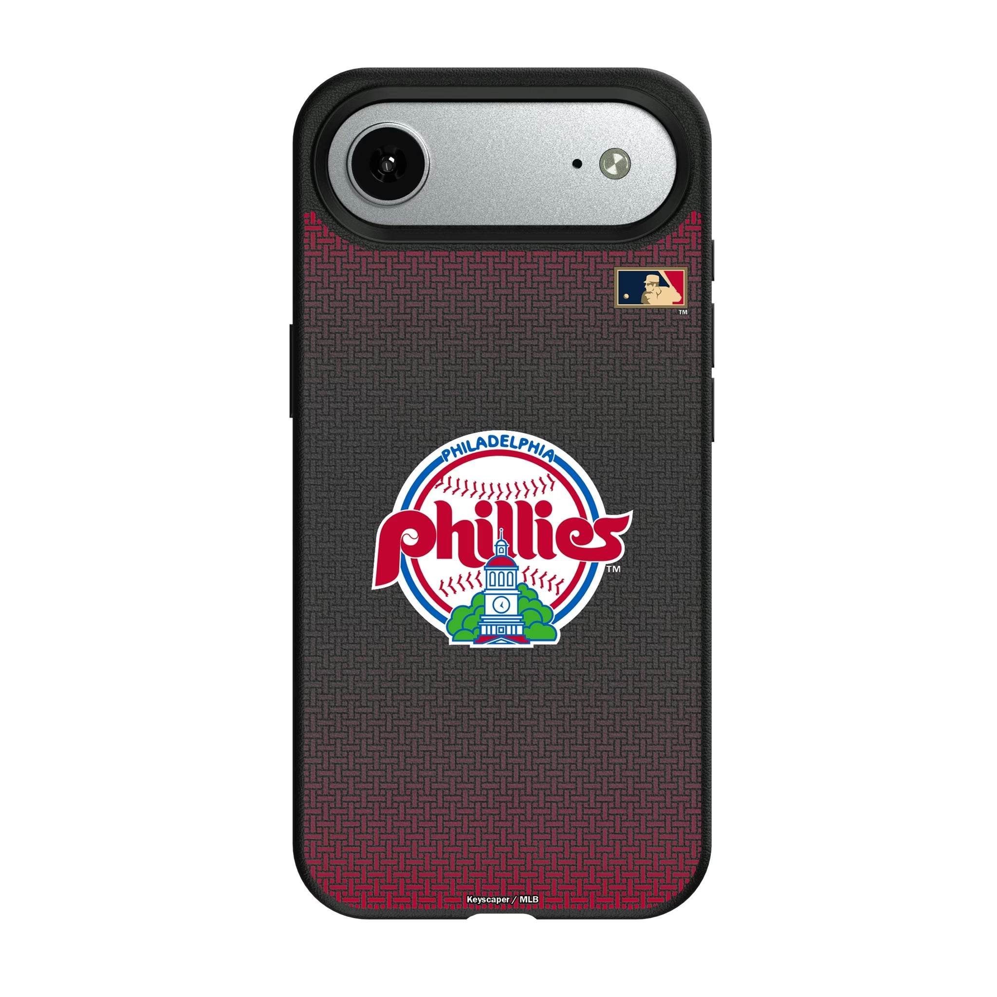 Philadelphia Phillies 1984-1991 - Cooperstown Collection Linen iPhone MagSafe Compatible Phone Case for Apple iPhone#Device_iPhone Air