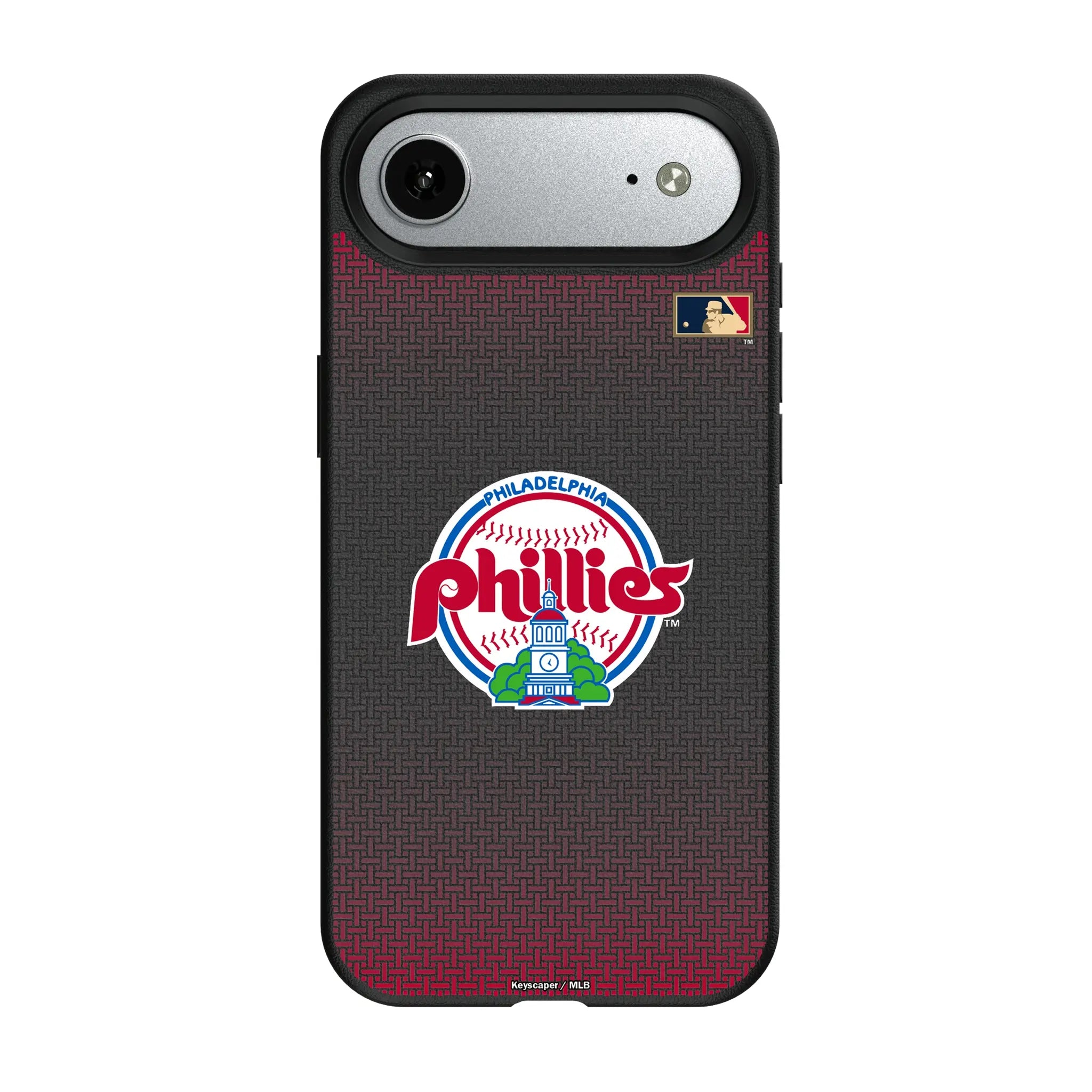 Philadelphia Phillies 1984-1991 - Cooperstown Collection Linen iPhone MagSafe Compatible Phone Case for Apple iPhone#Device_iPhone Air