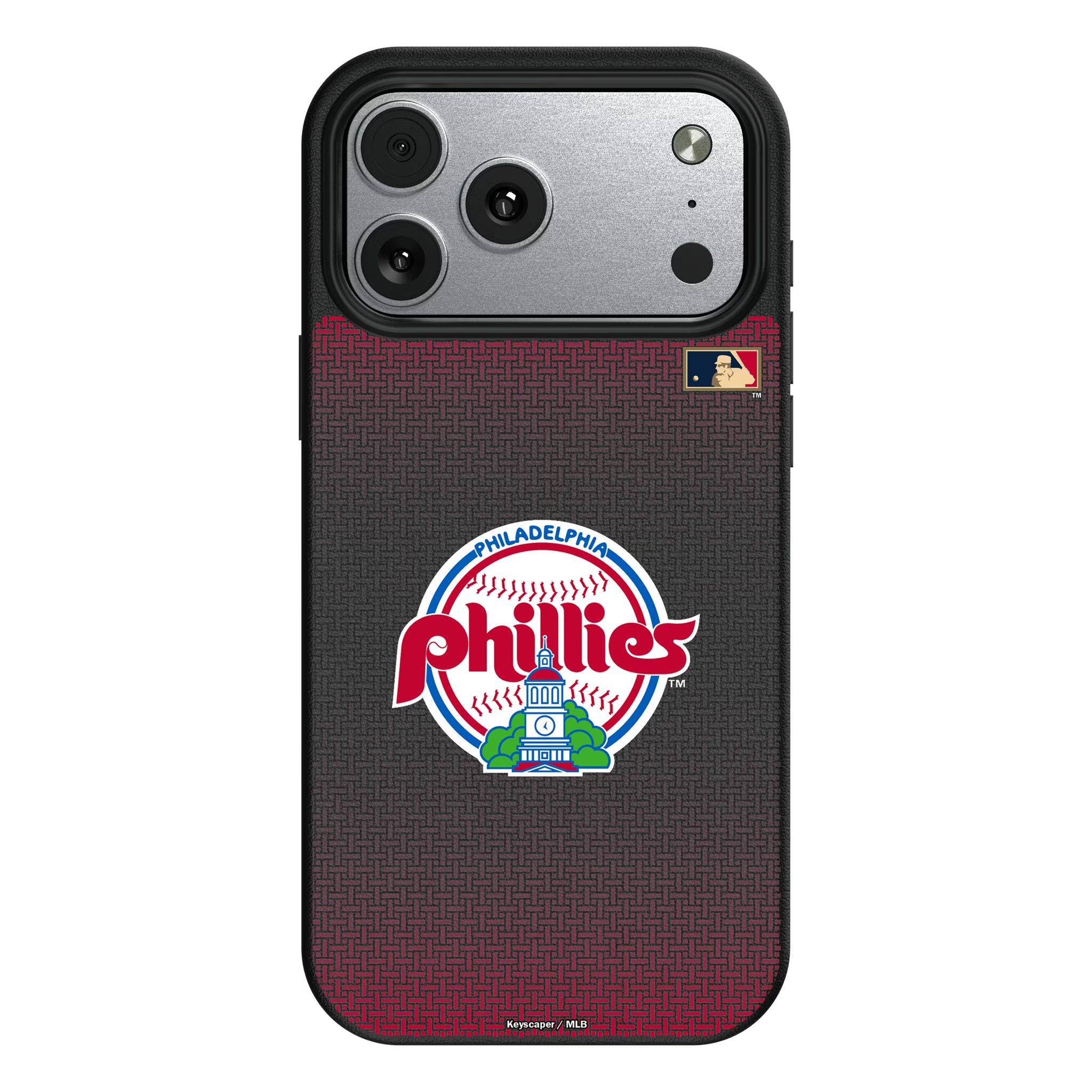 Philadelphia Phillies 1984-1991 - Cooperstown Collection Linen iPhone MagSafe Compatible Phone Case for Apple iPhone#Device_iPhone 17 Pro Max