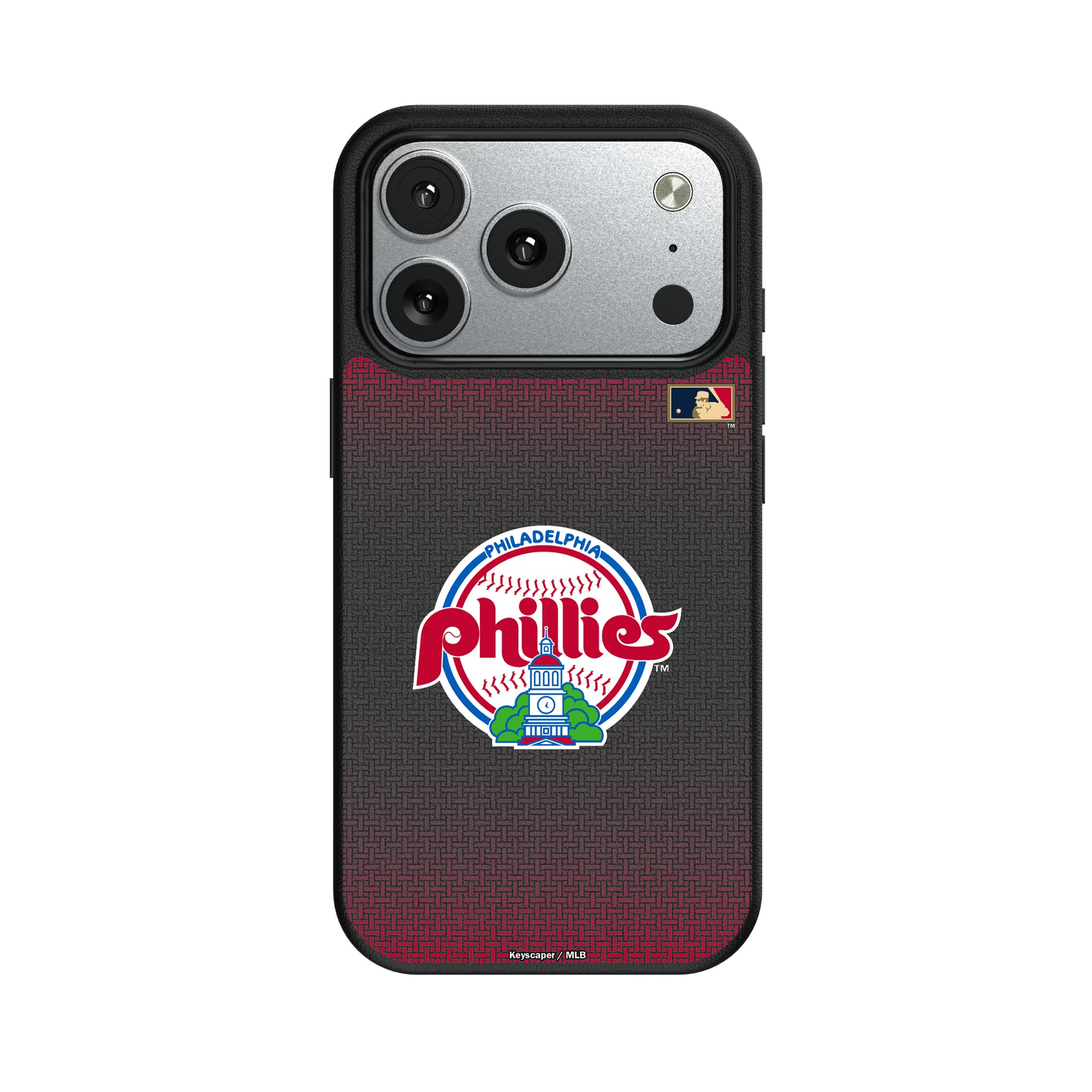 Philadelphia Phillies 1984-1991 - Cooperstown Collection Linen iPhone MagSafe Compatible Phone Case for Apple iPhone#Device_iPhone 17 Pro
