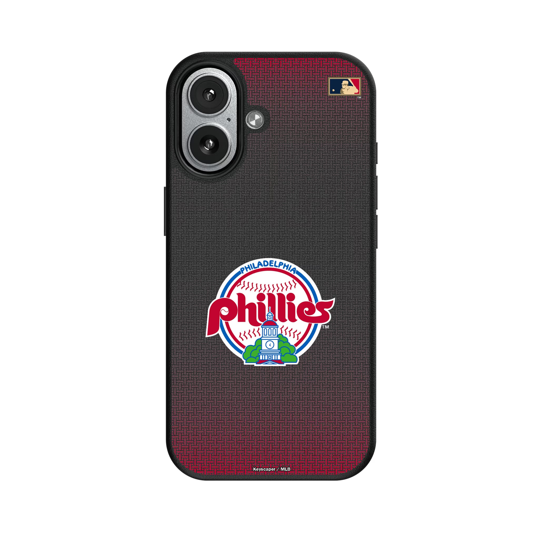 Philadelphia Phillies 1984-1991 - Cooperstown Collection Linen iPhone MagSafe Compatible Phone Case for Apple iPhone#Device_iPhone 17