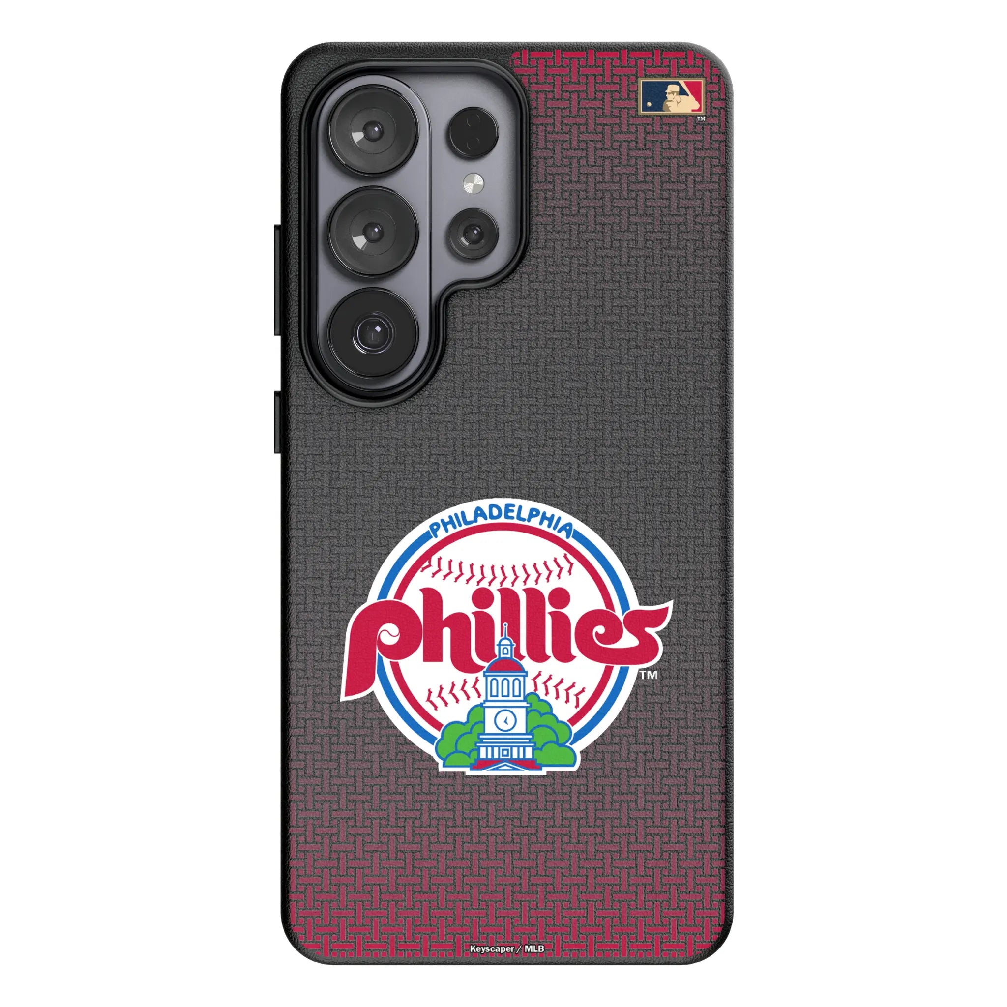 Philadelphia Phillies 1984-1991 - Cooperstown Collection Linen Galaxy MagSafe Compatible Phone Case for Samsung Galaxy#Device_Galaxy S26 Ultra